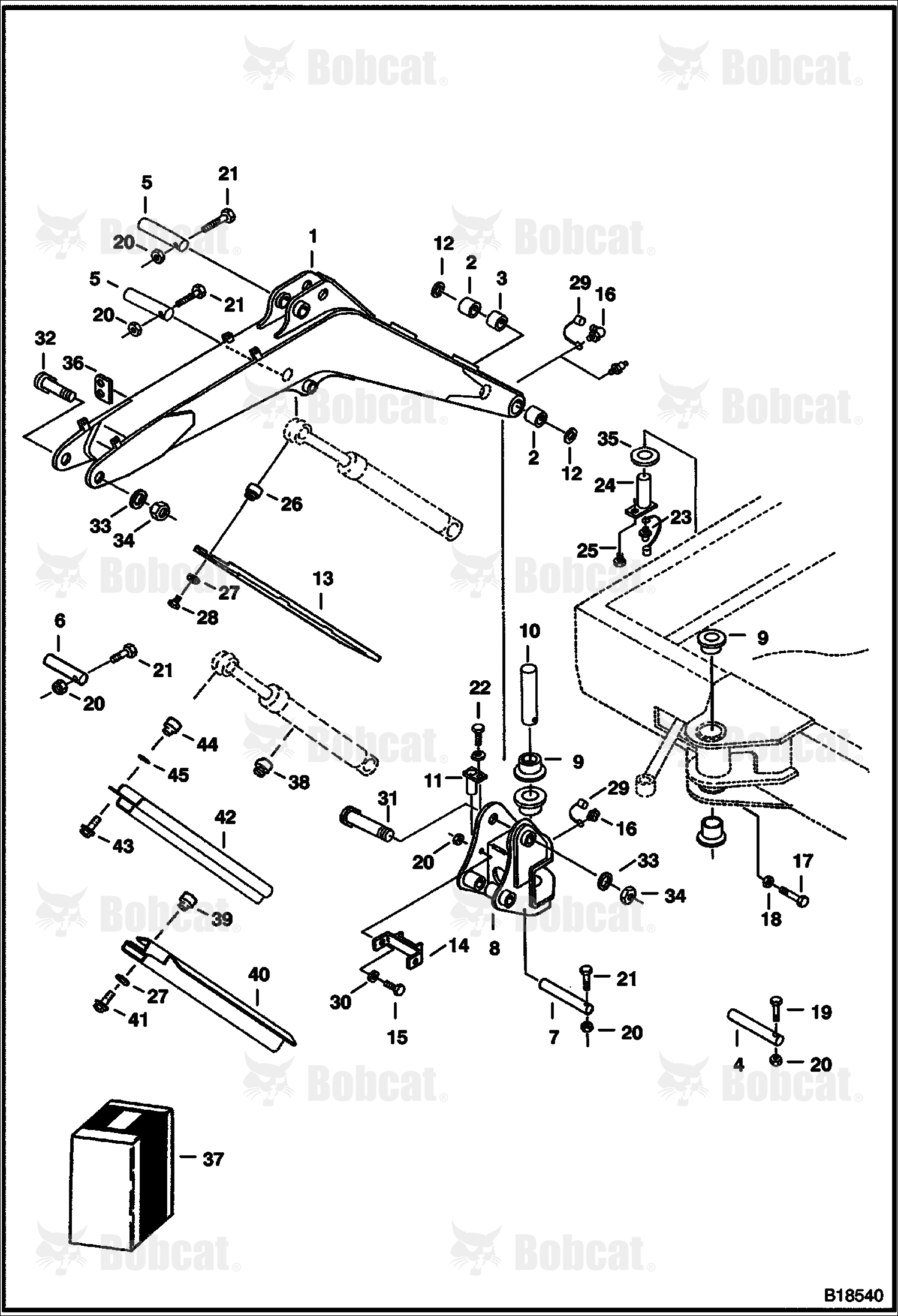 Swing Bracket & Boom