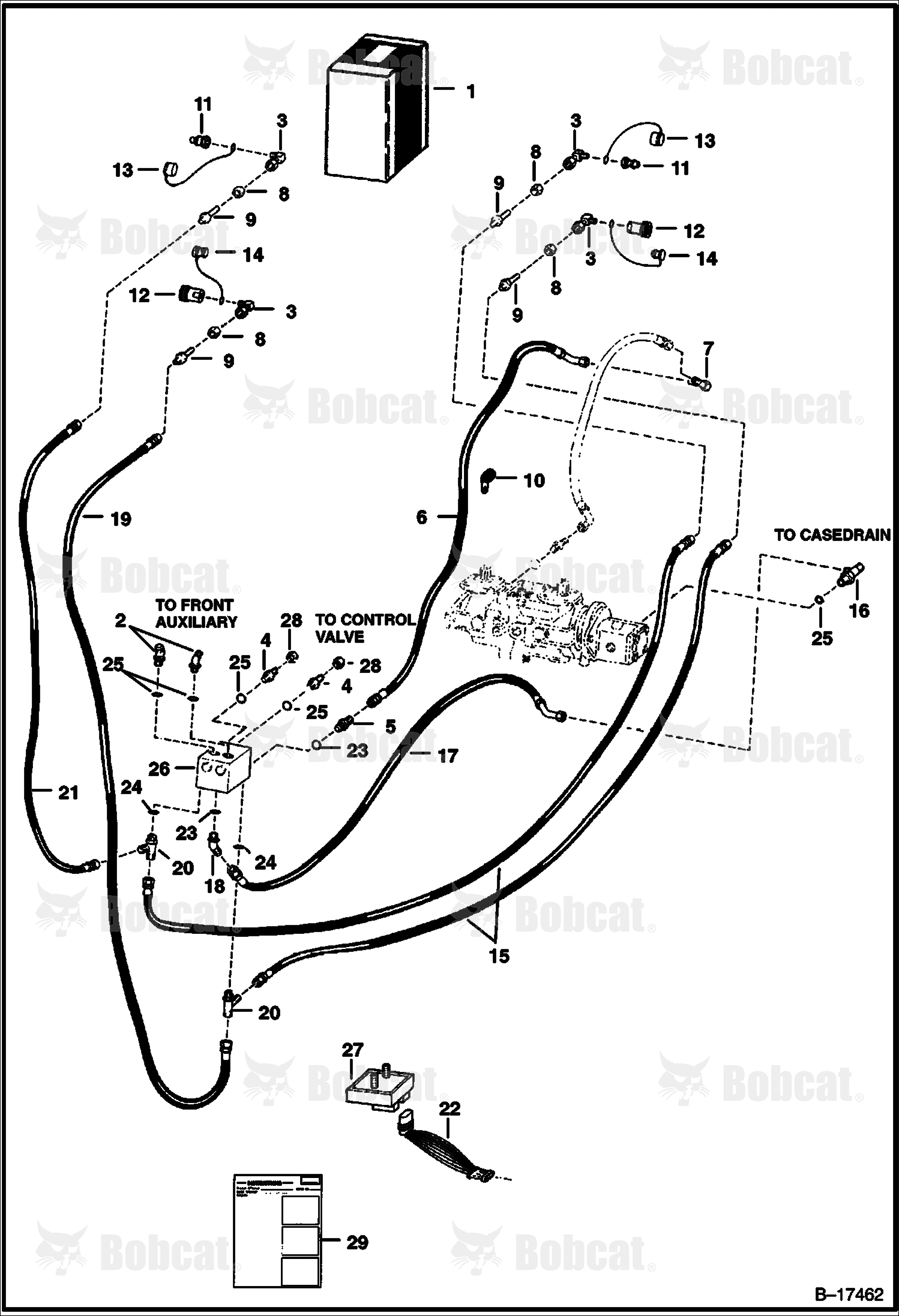 Rear Auxiliary 511525540 & Below, 511011006 & Below, 508690399 & Below, 511475002 & Below, 511350882 & Below