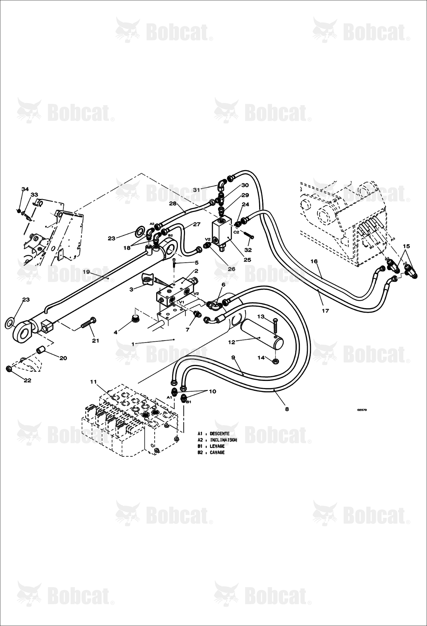 Ram Hydraulic Supply 367011208 & Above