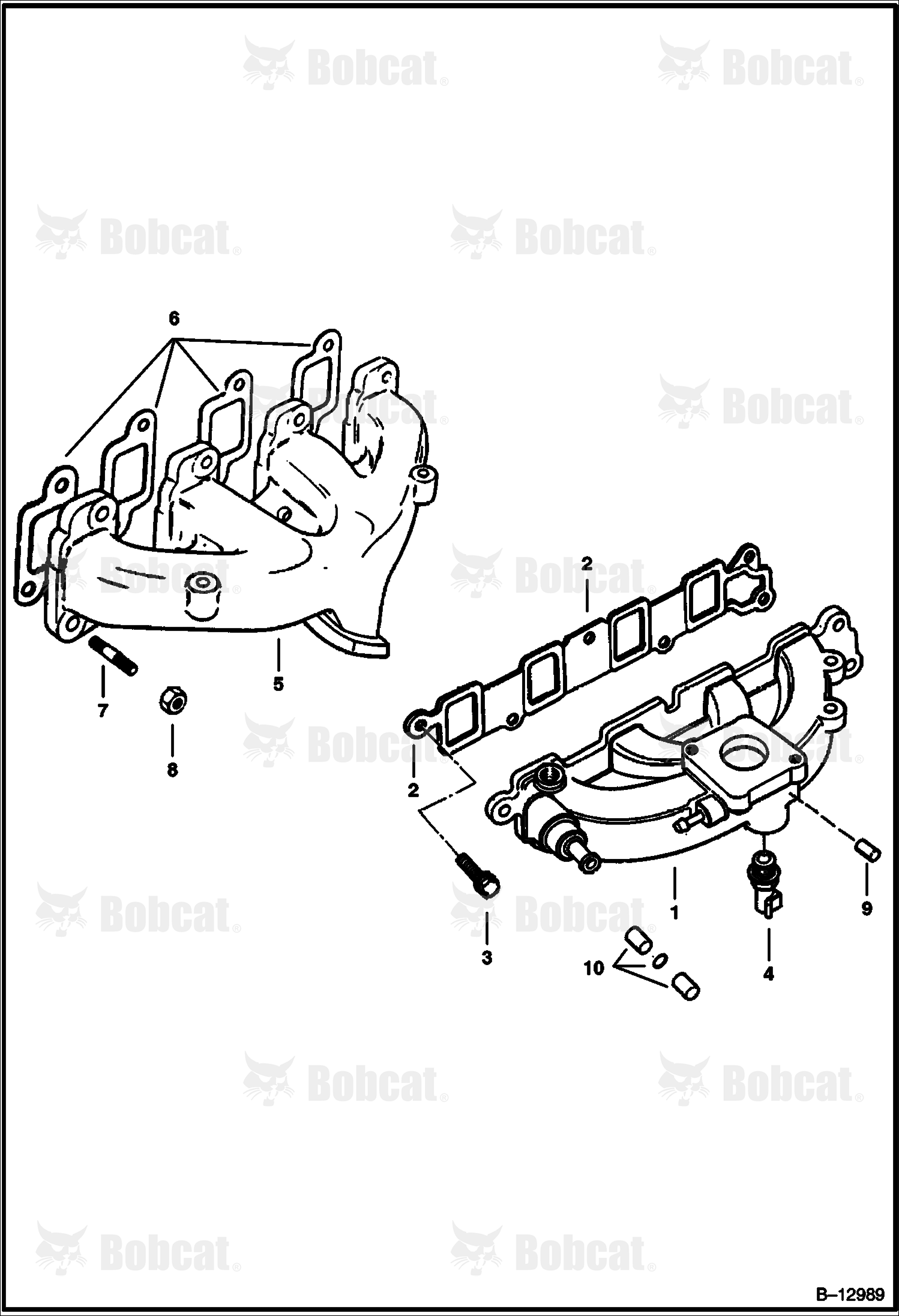 Intake & Exhaust Manifold  506912001 & Above