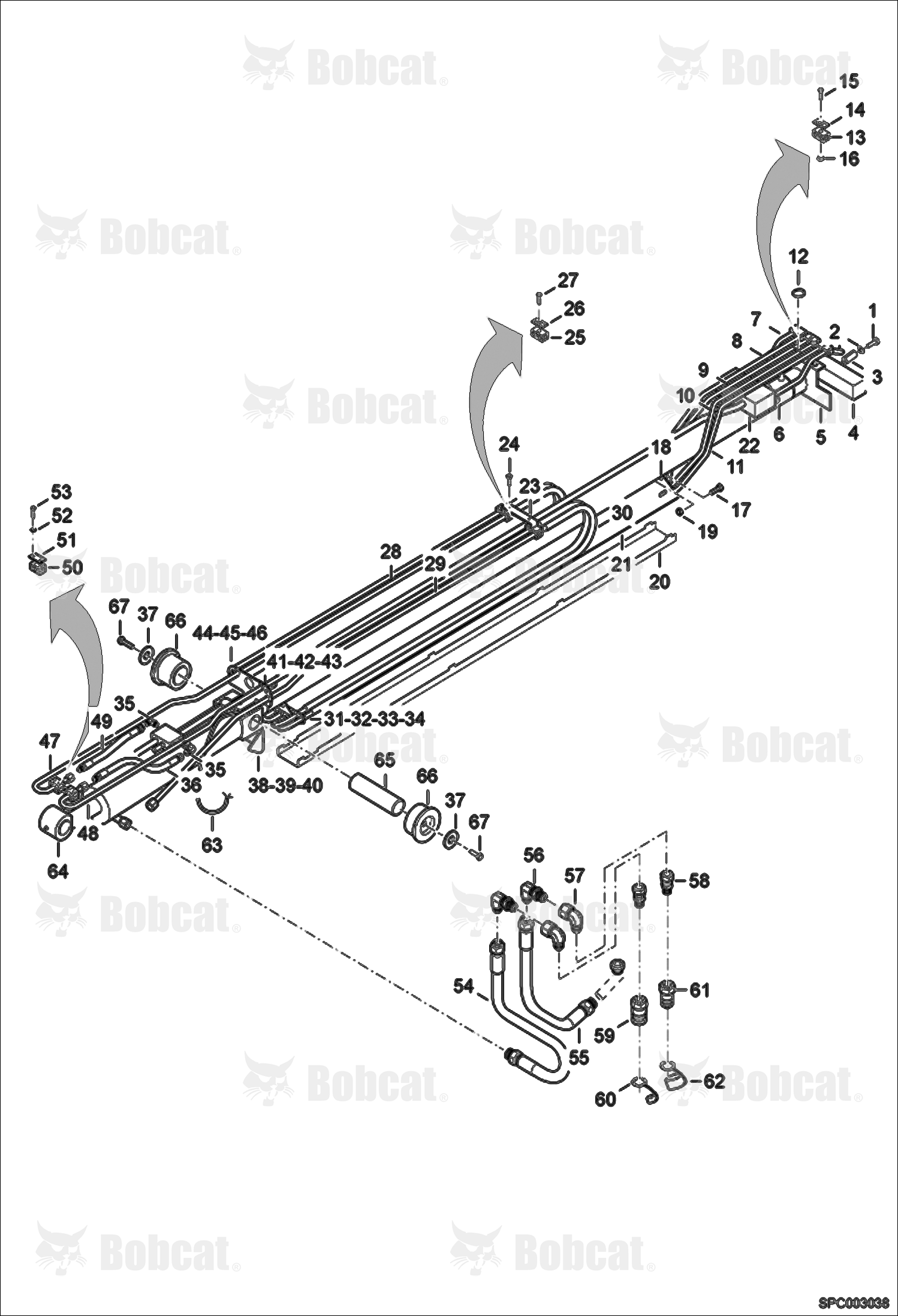 Boom Hydraulic Installation