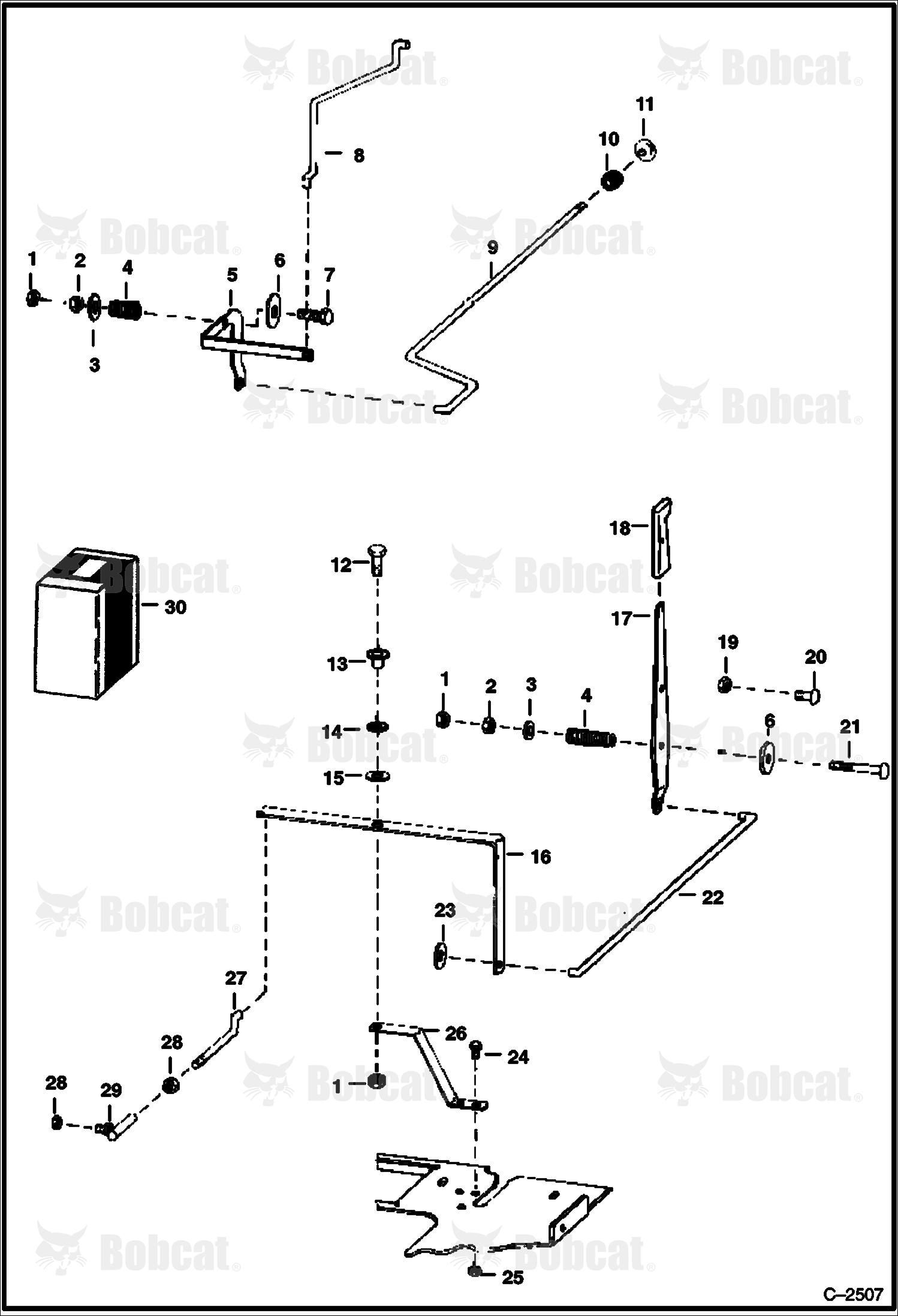 Throttle & Choke  499812001 & Above