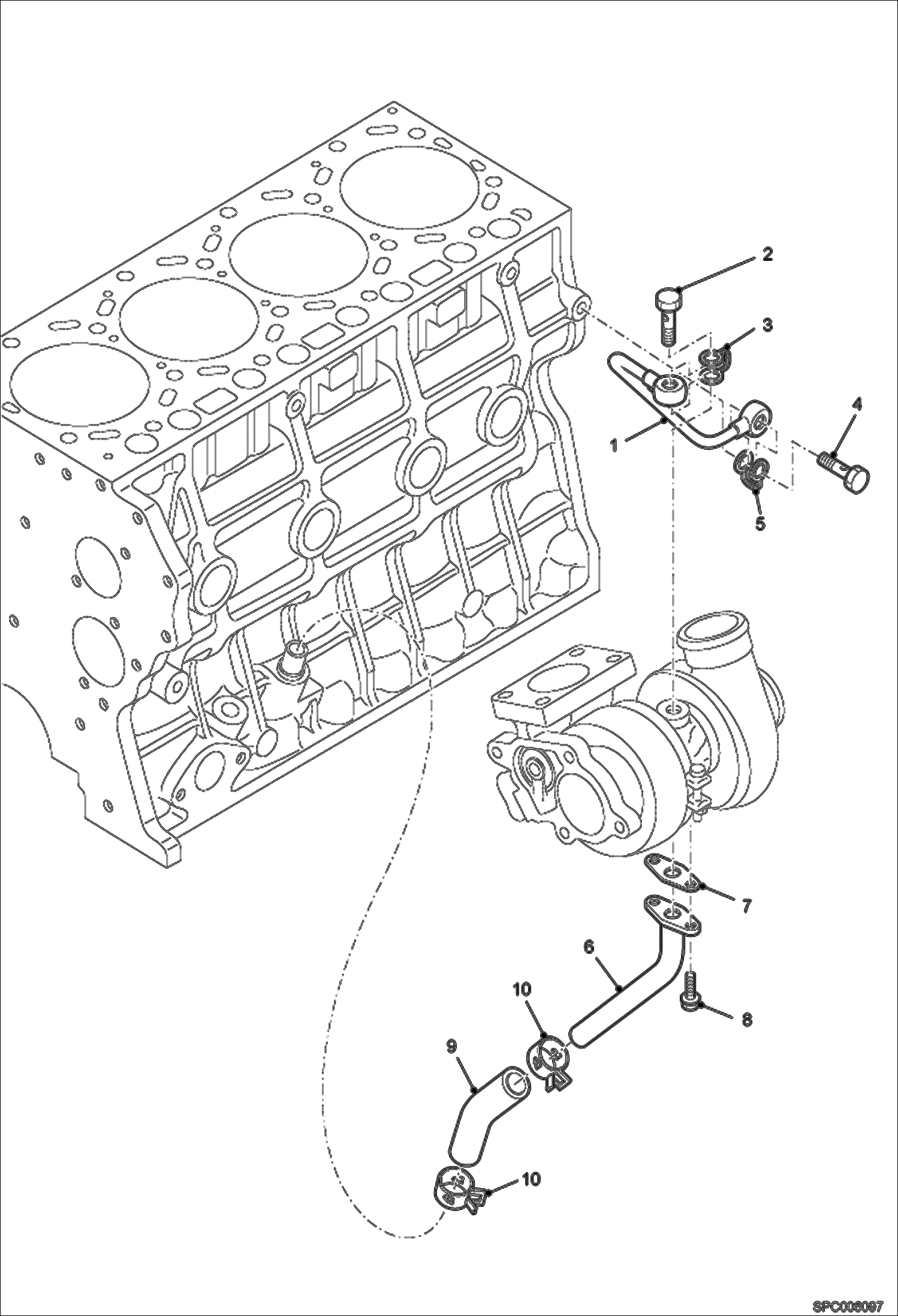 Oil Pipe (TURBO CHARGER)