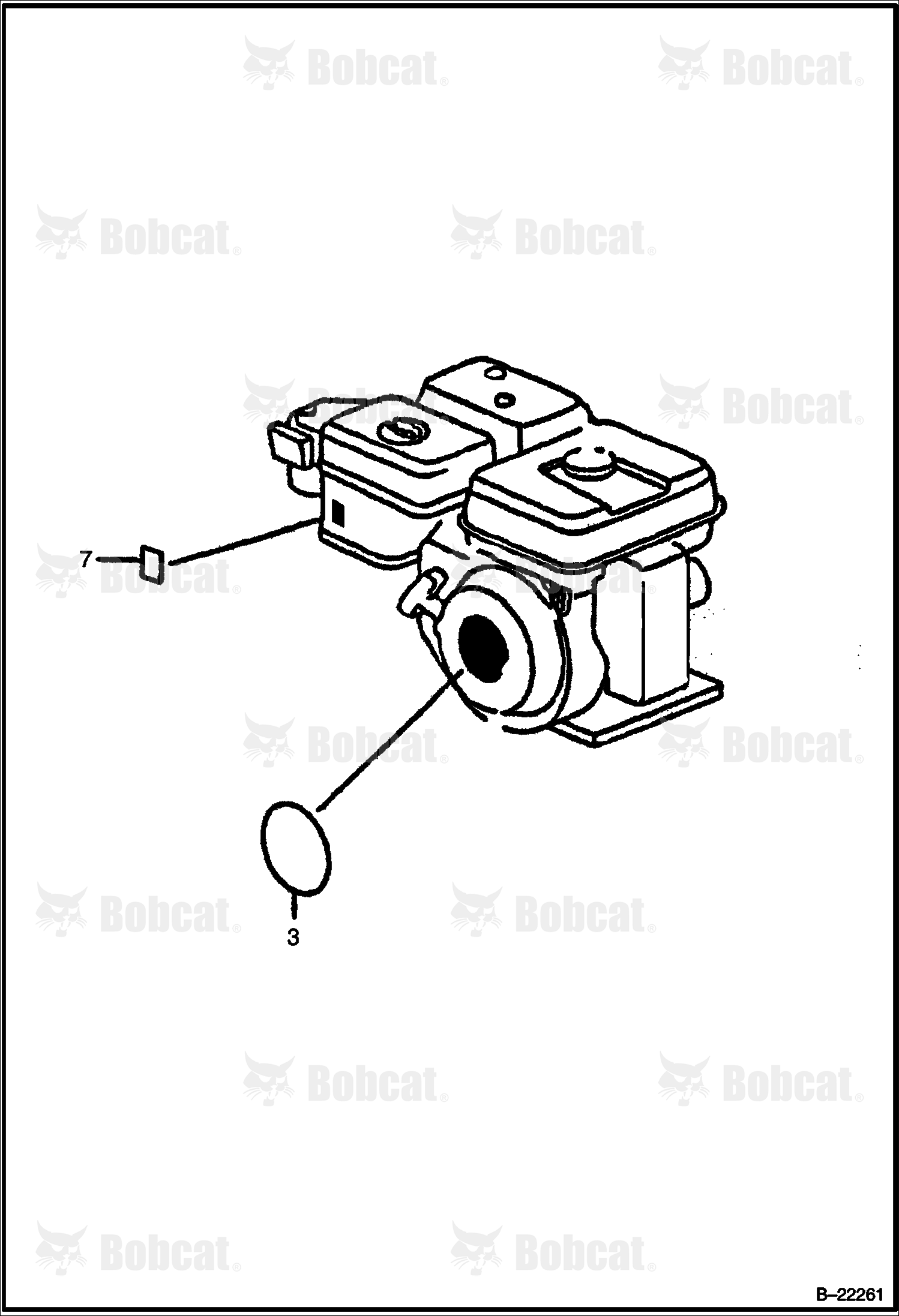 Honda Engine (Choke)
