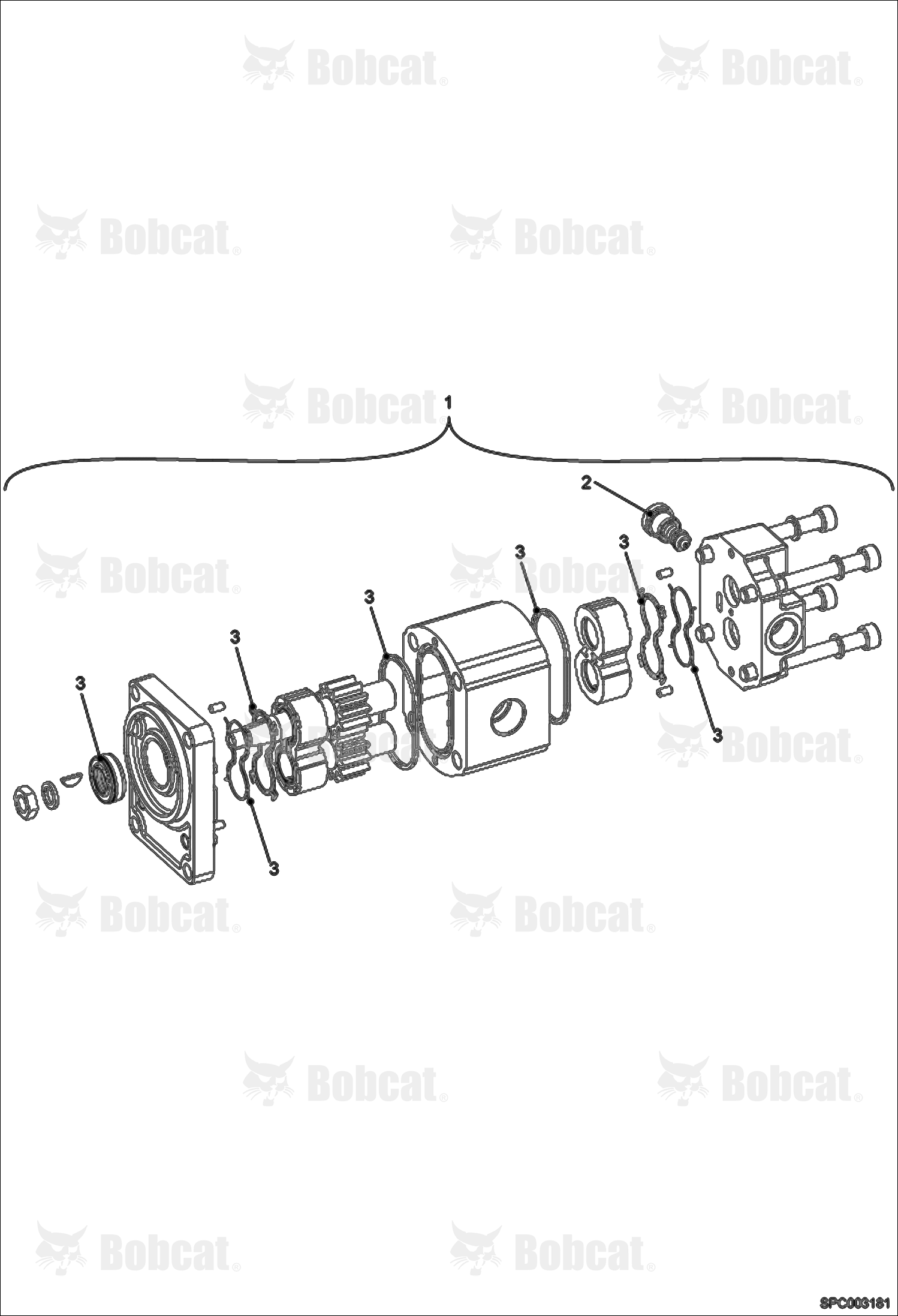 Hydraulic Motor (1 Speed)
