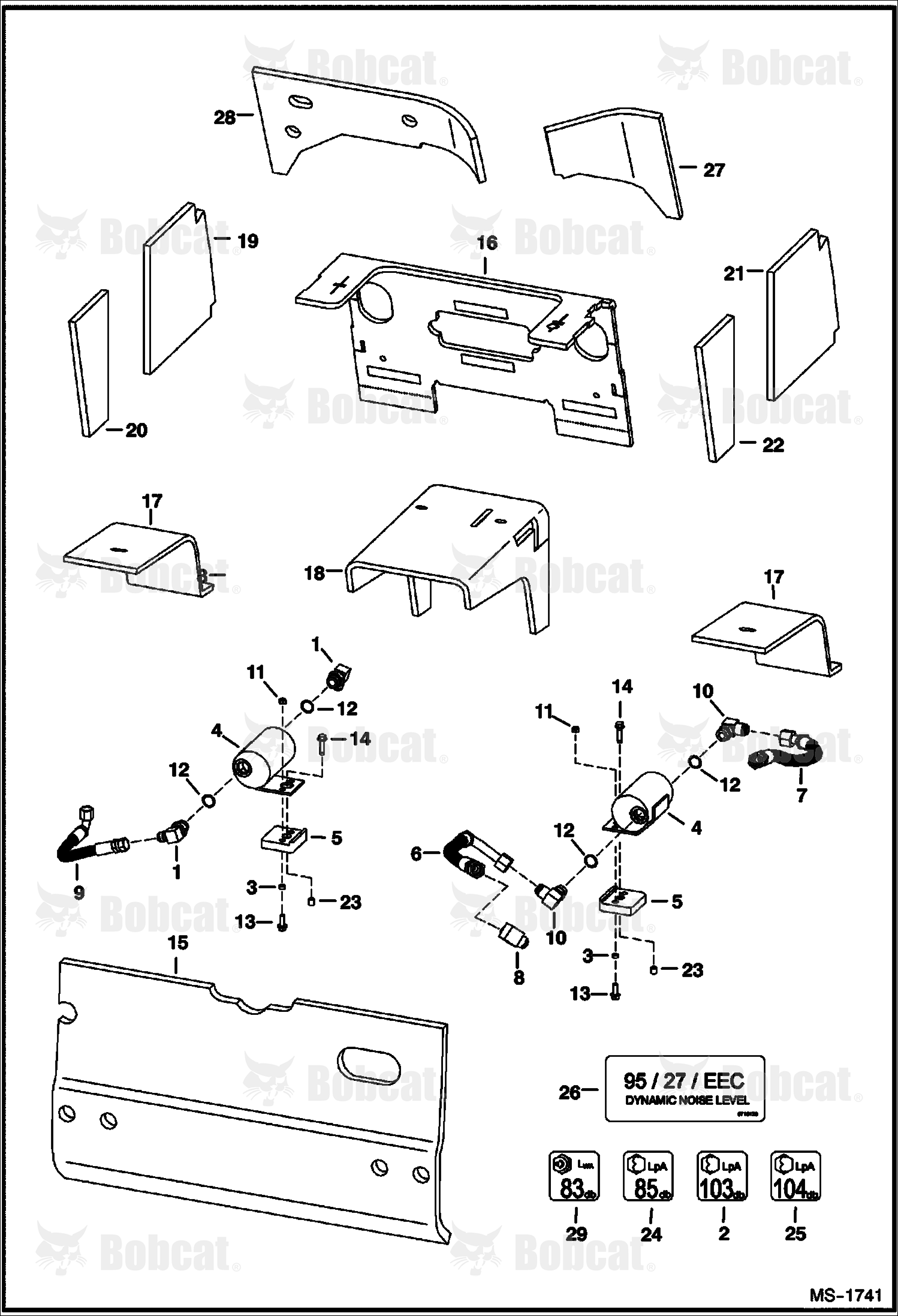 European Accessories (Insulation & Hydraulic Muffler)