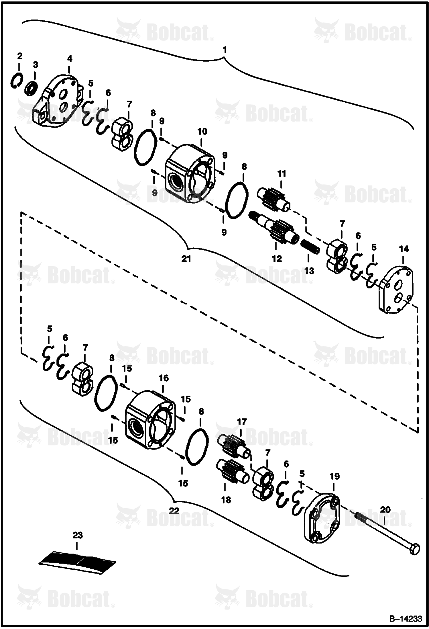 Gear Pump (See BTI E-033)