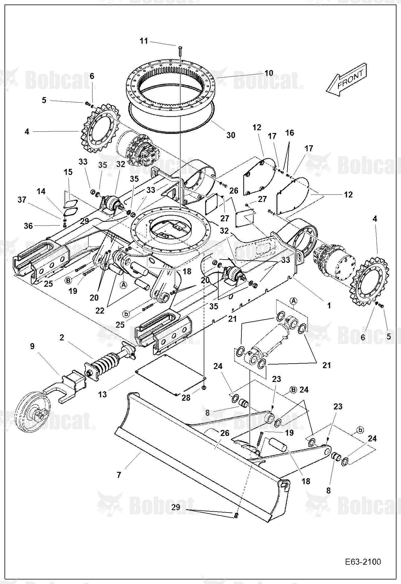 Undercarriage (Track Frame & Blade)