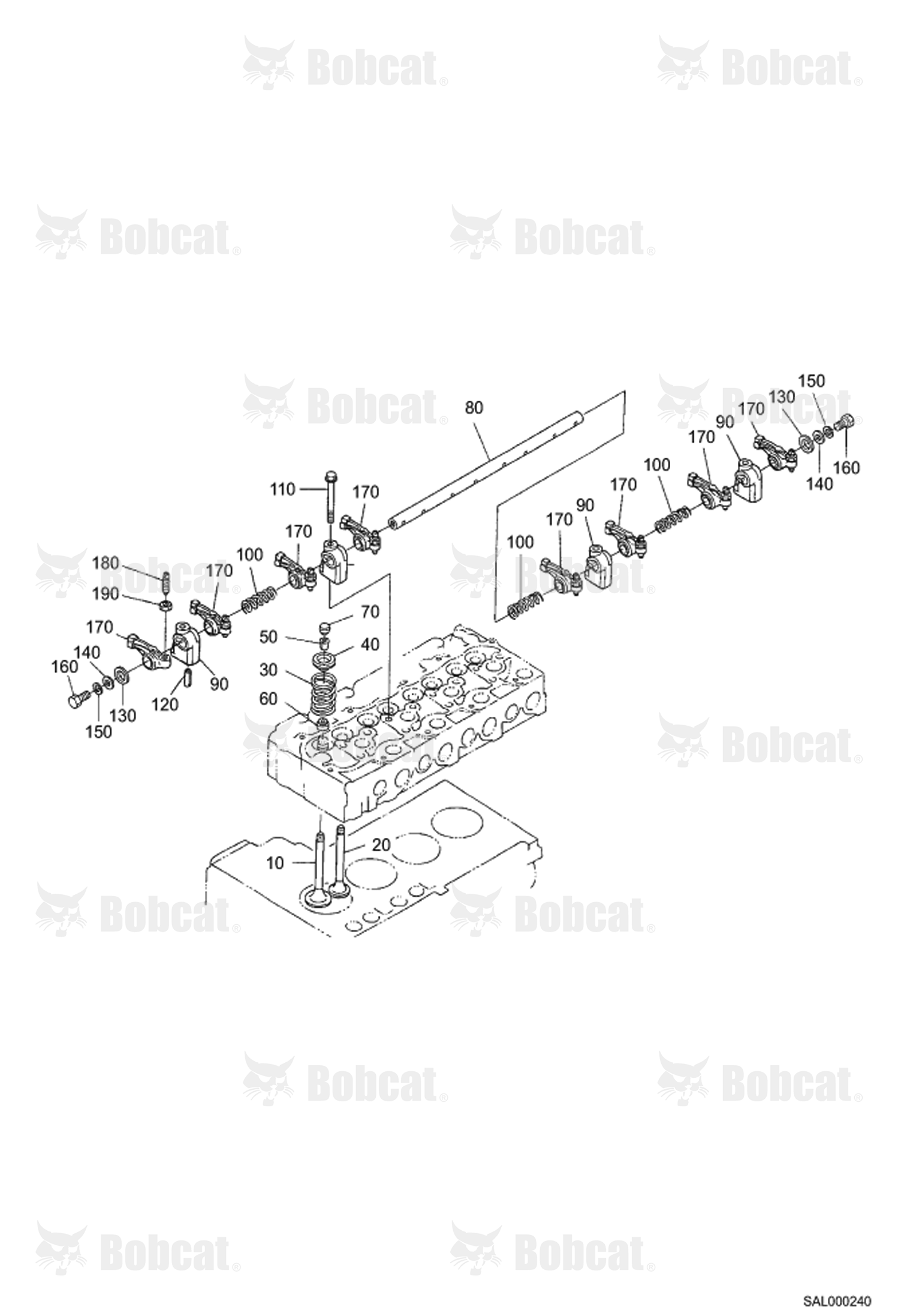Valve and Rocker Arm