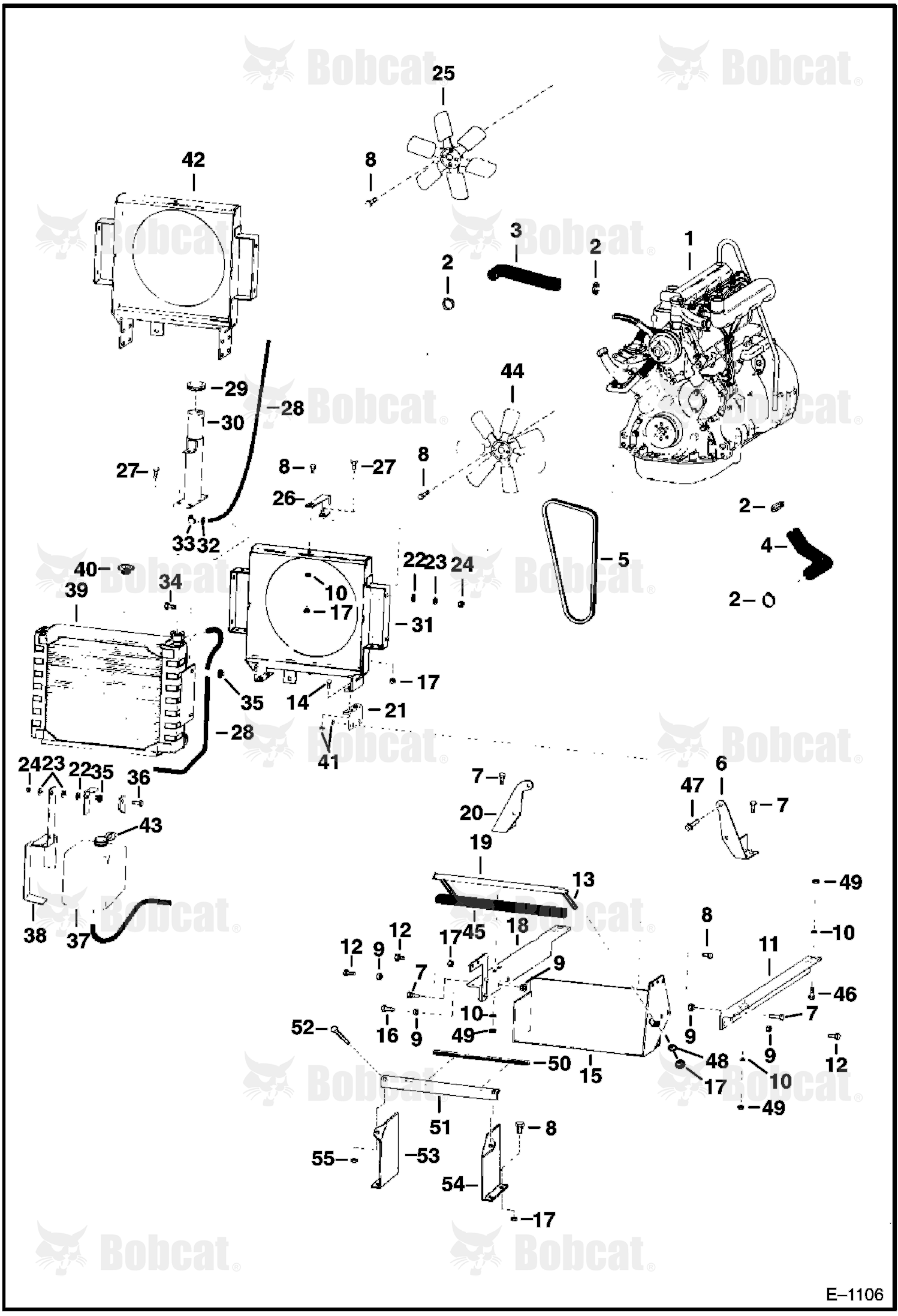 Engine Cooling & Mounting Parts