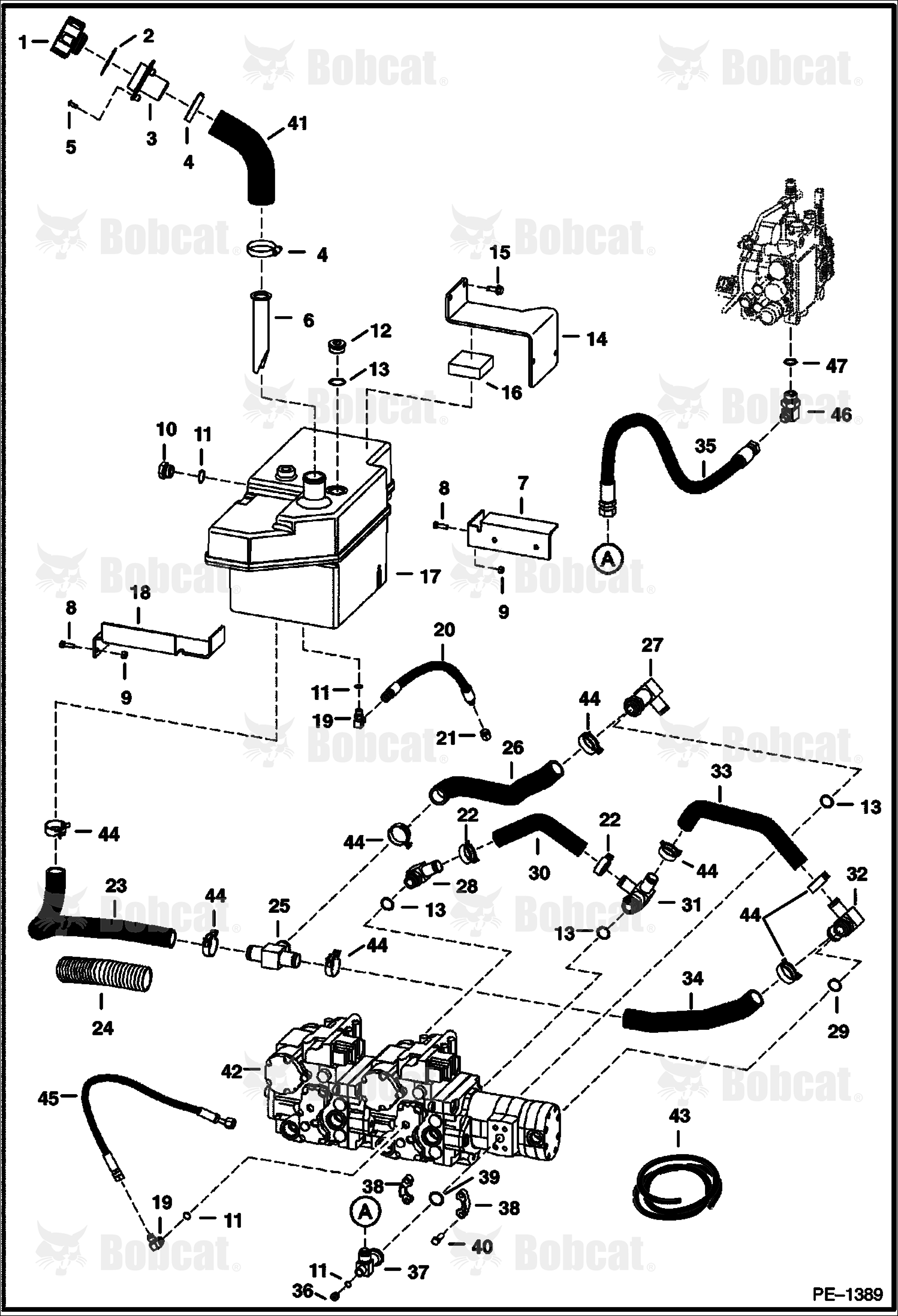 Hydrostatic Circuitry (W/Tank)