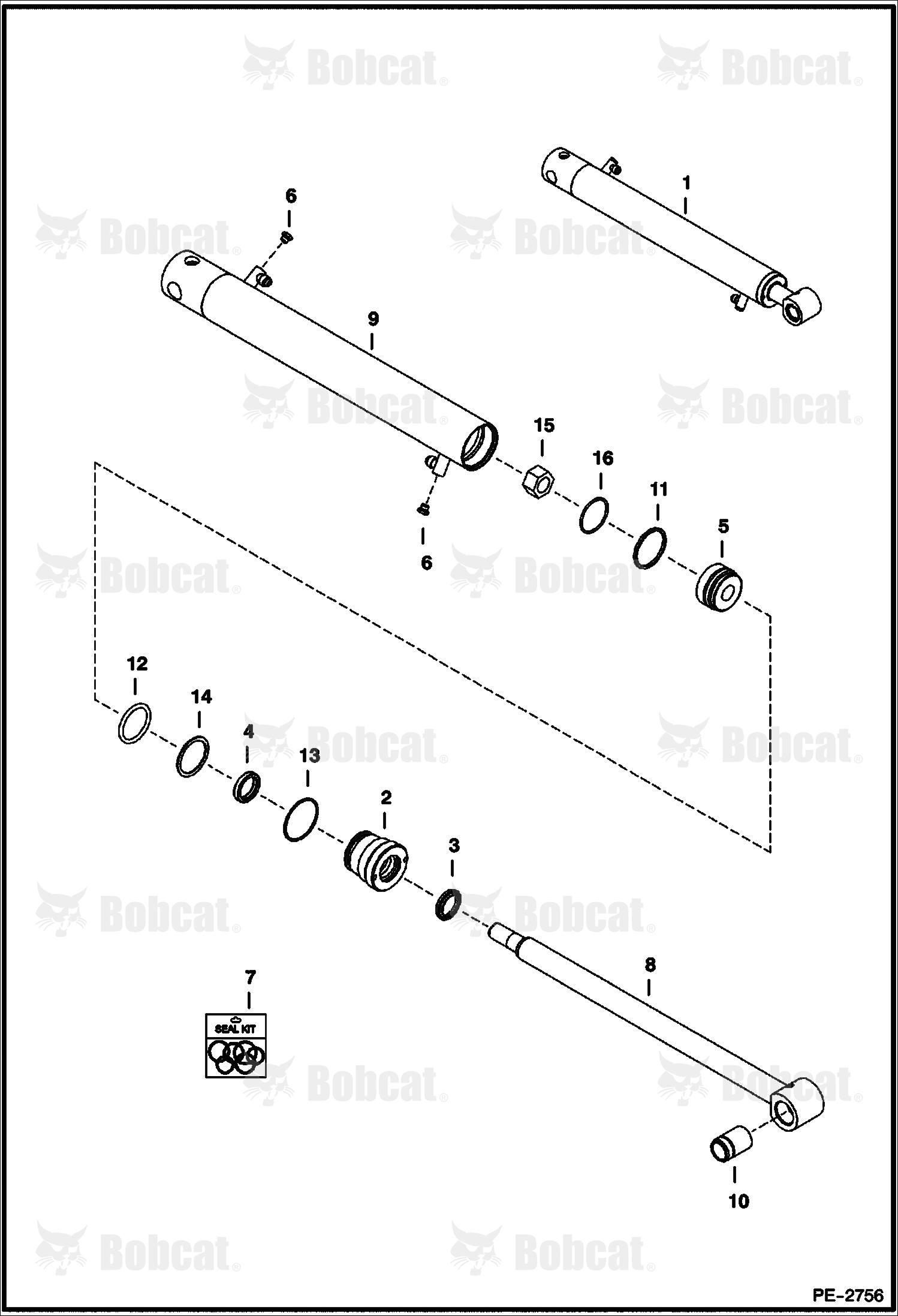 Tilt Cylinder