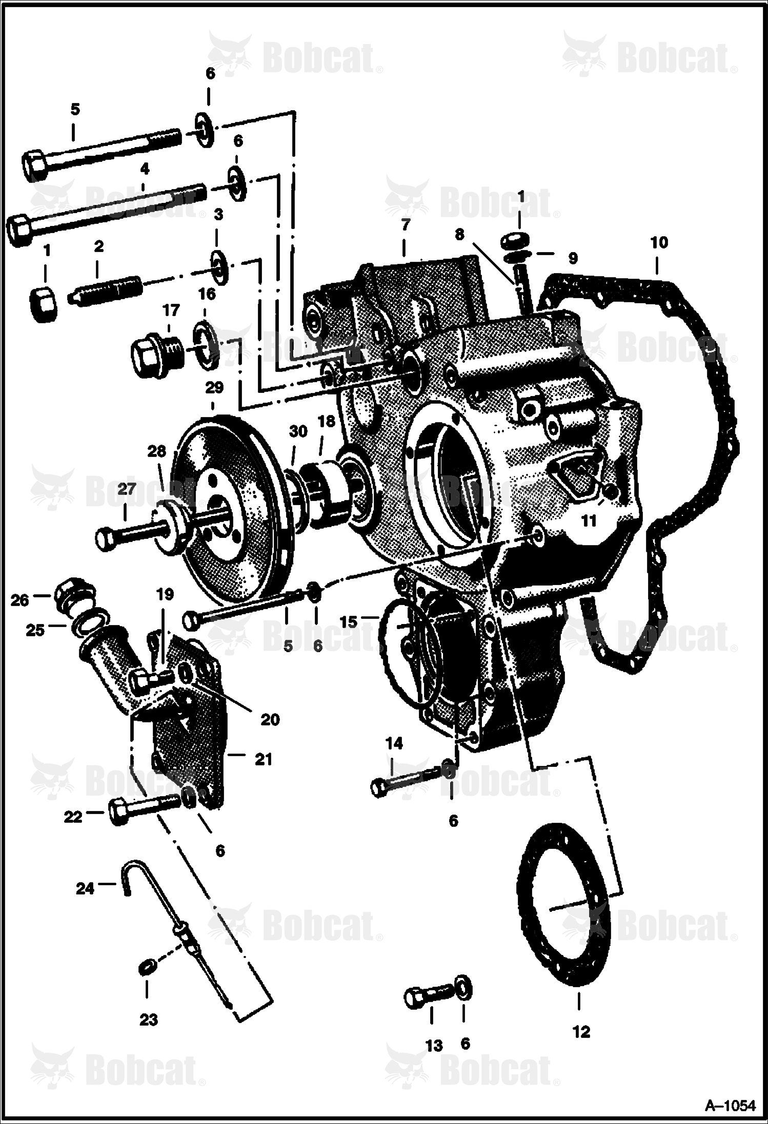 Front Cover Group (F2L310 Deutz Diesel)