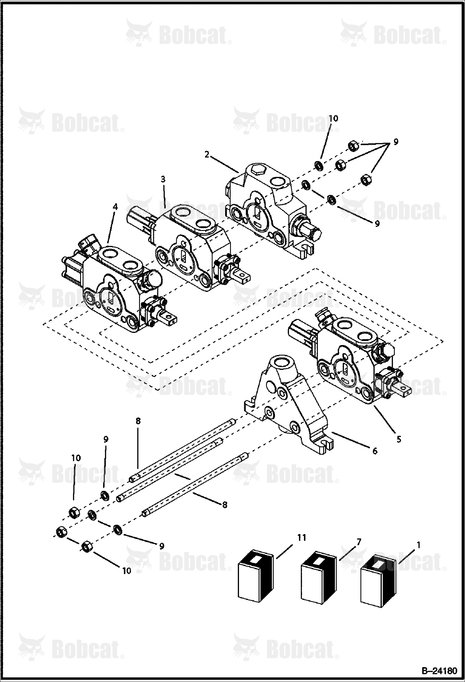 Hydraulic Circuitry (Loader Control Valve)