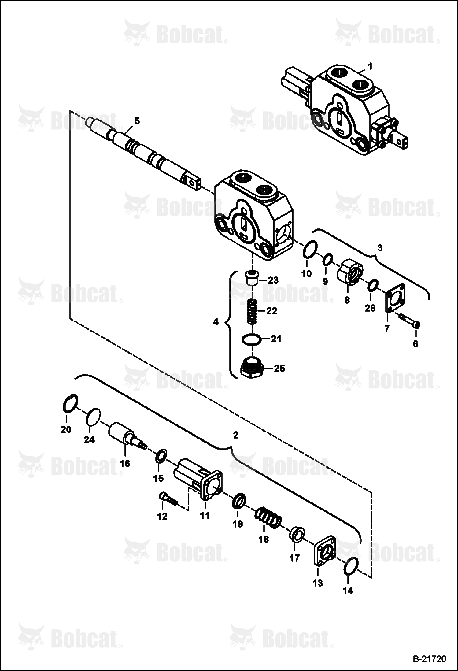 Loader Control Valve (Lift Section)