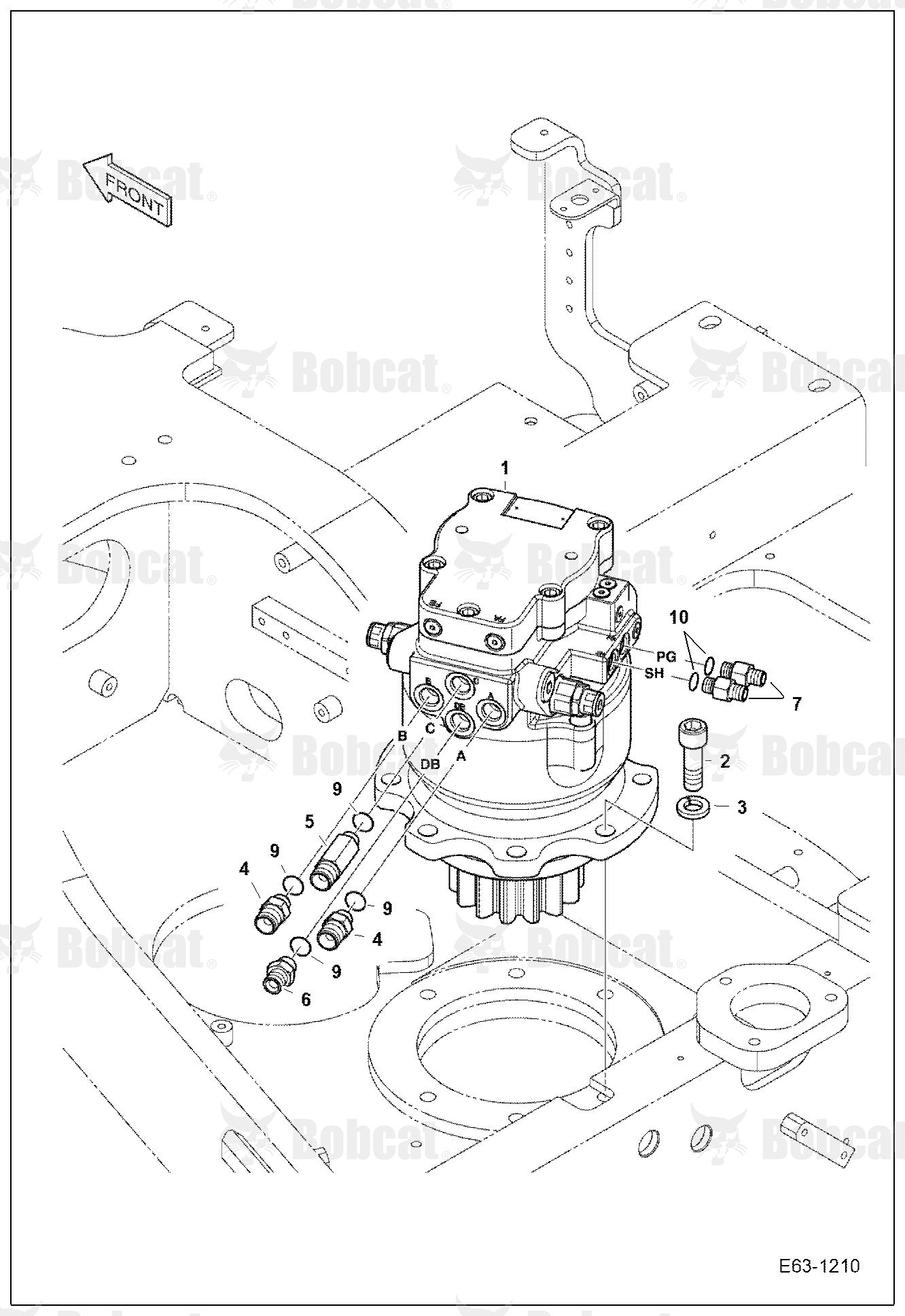 Hydraulic Circuitry (Slew Motor)