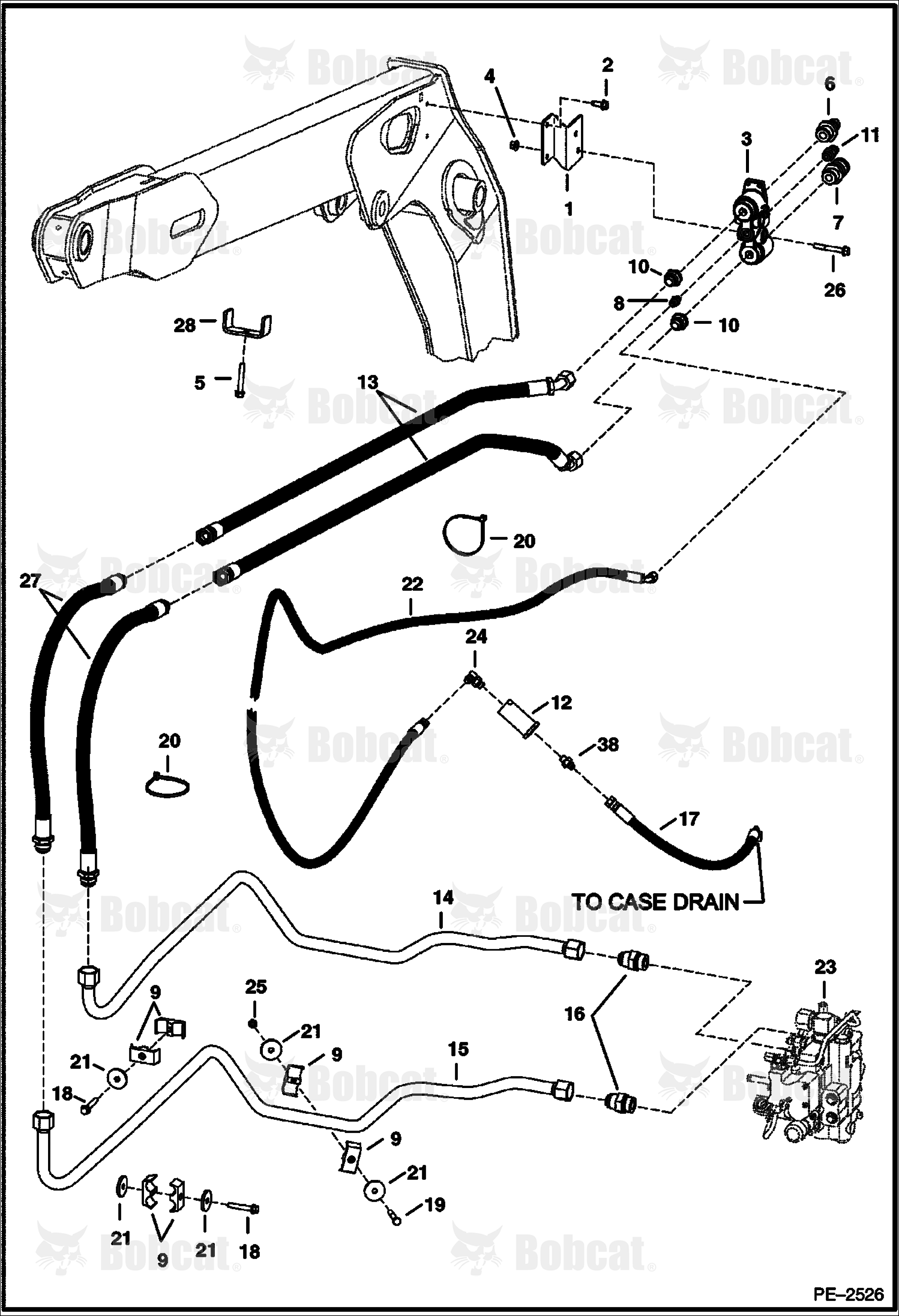 Auxiliary Hydraulics 526214000 & Above, 526312003 & Above