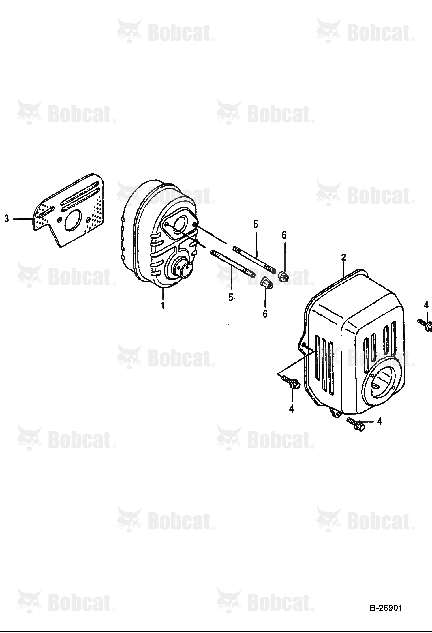 Honda Engine (Muffler)