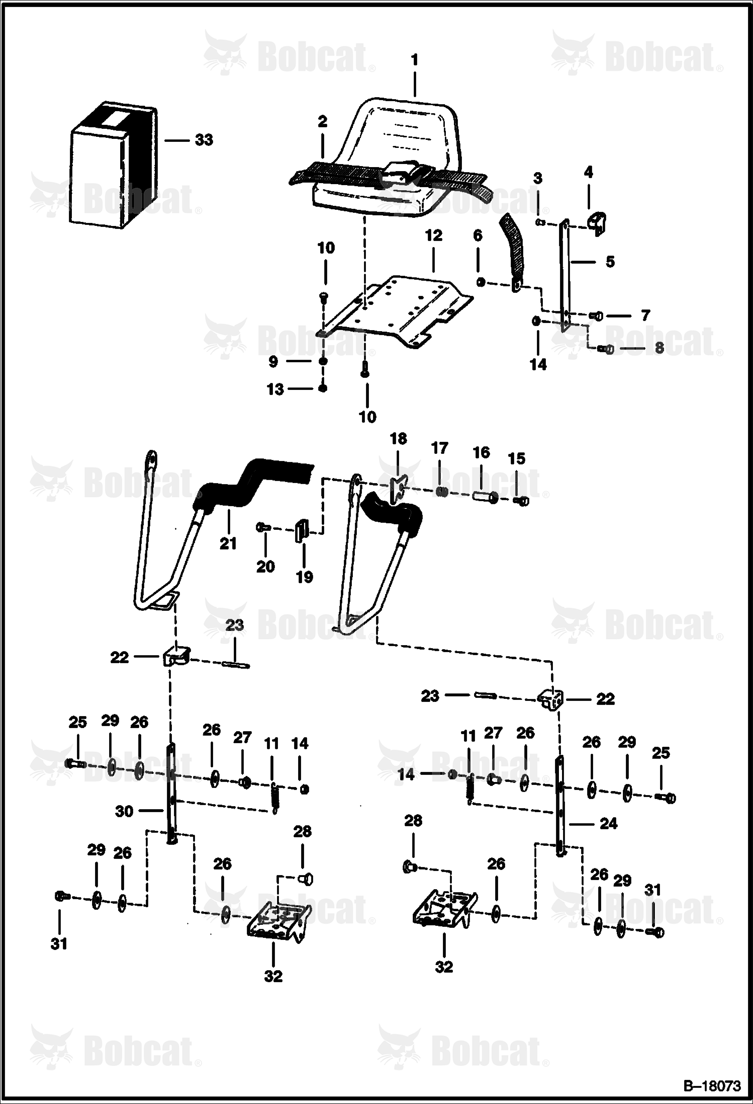 Seat & Seat Bar