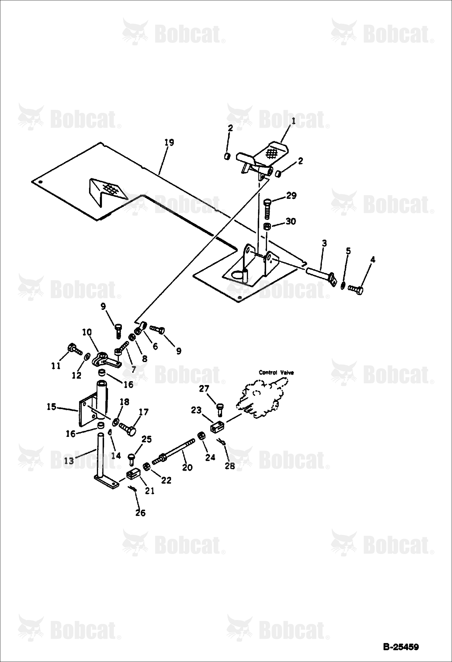 Attachment Control Pedal