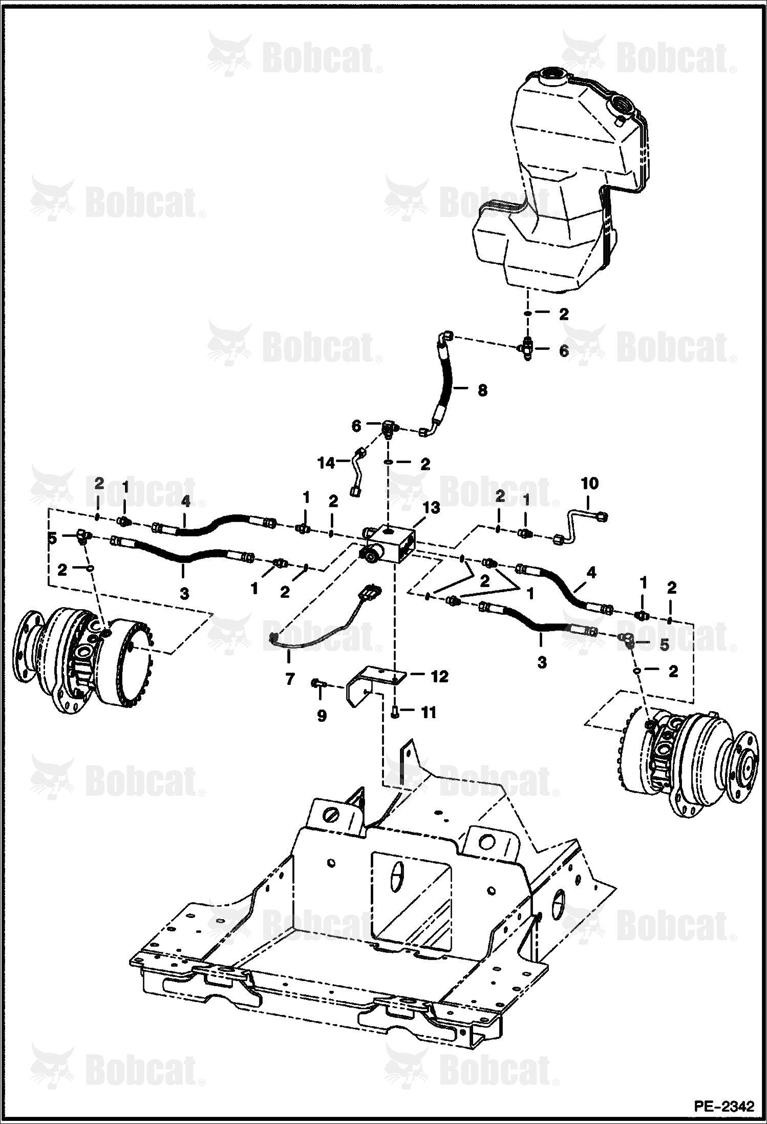 Hydrostatic Circuitry (Brake Valve)