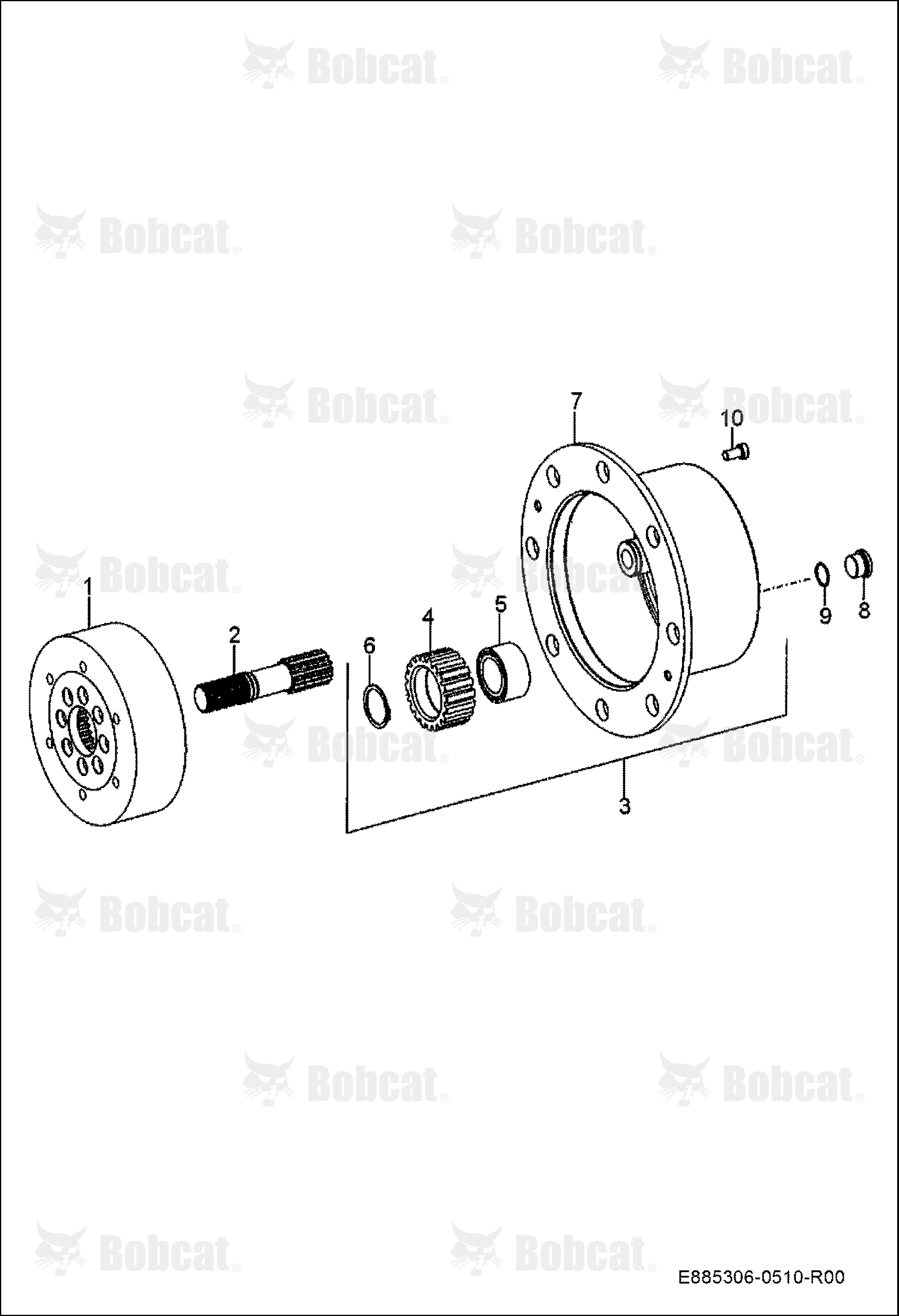 Front AXLE/ Planetary Drive