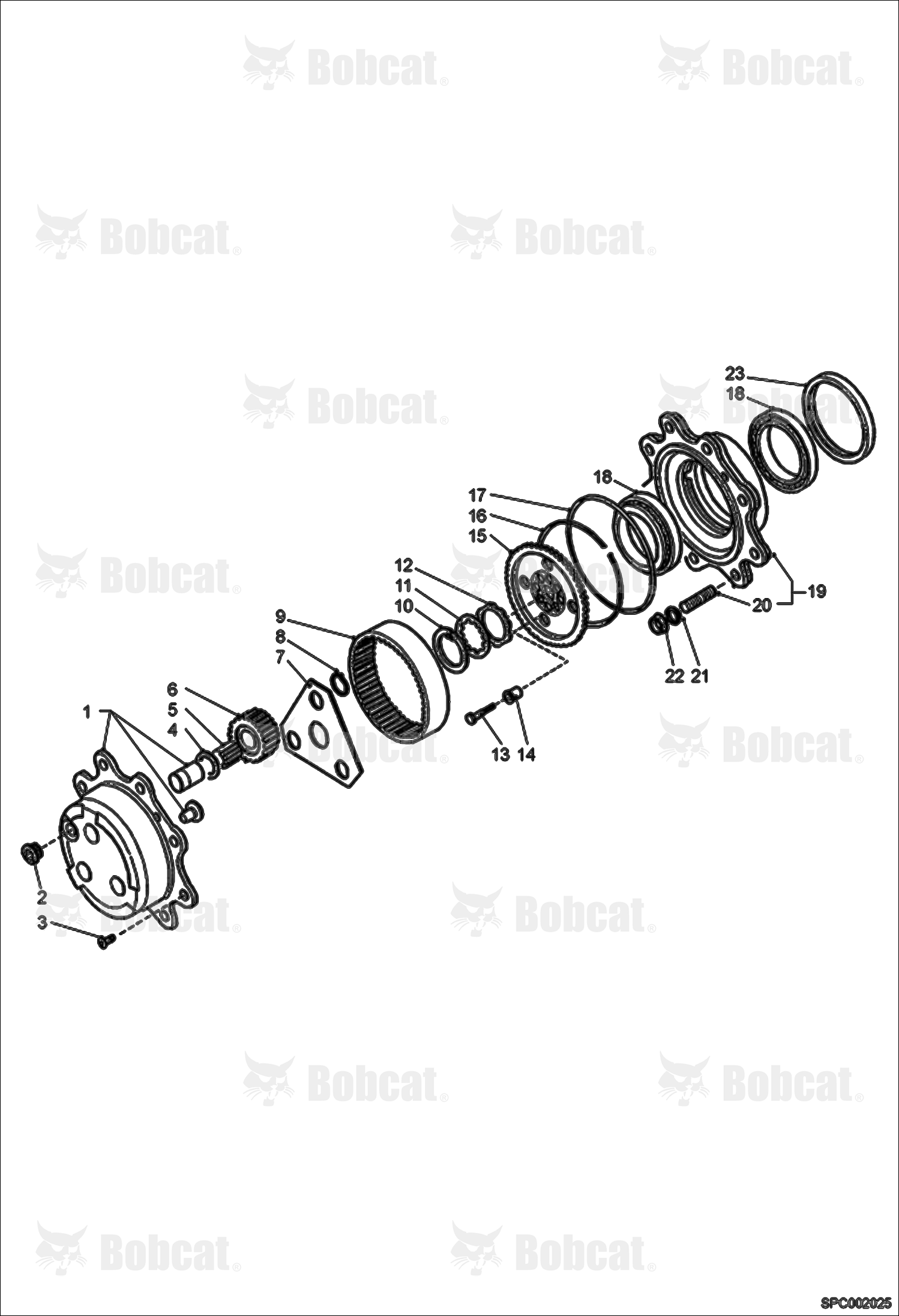 Hub Reduction - Front Axle / Rear Axle