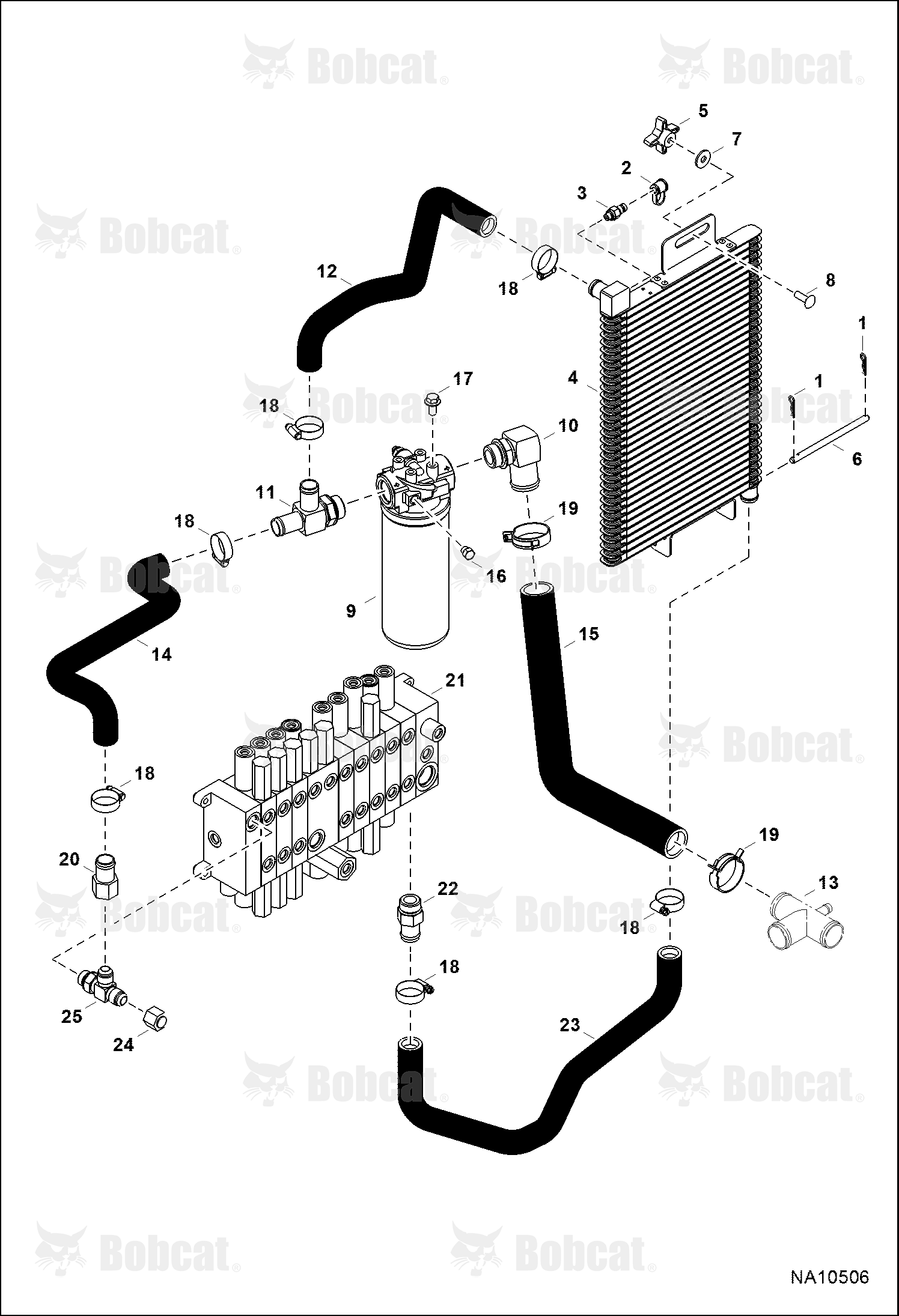 Hydraulic Circuitry (Cooler/Filter)