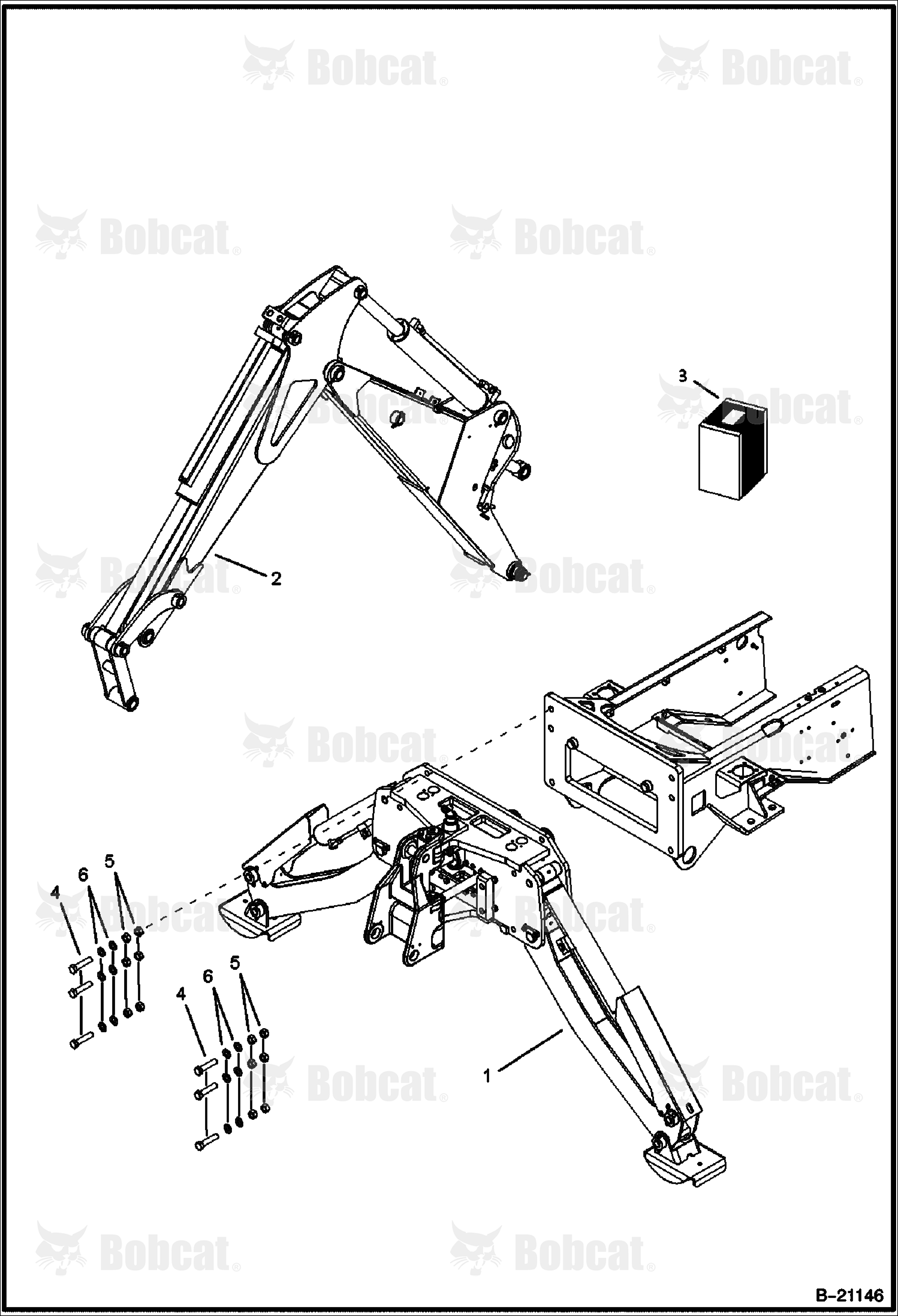 Work GROUP/STABILIZER (Center Mount)