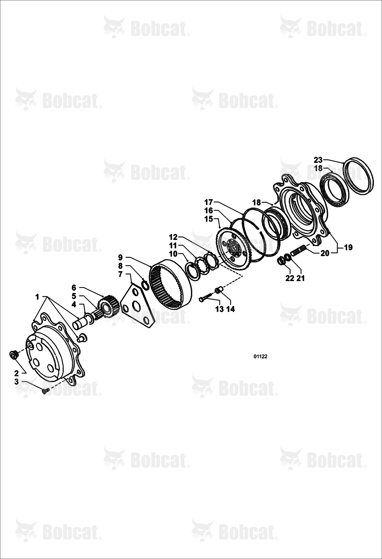 Front Axle - Reducer