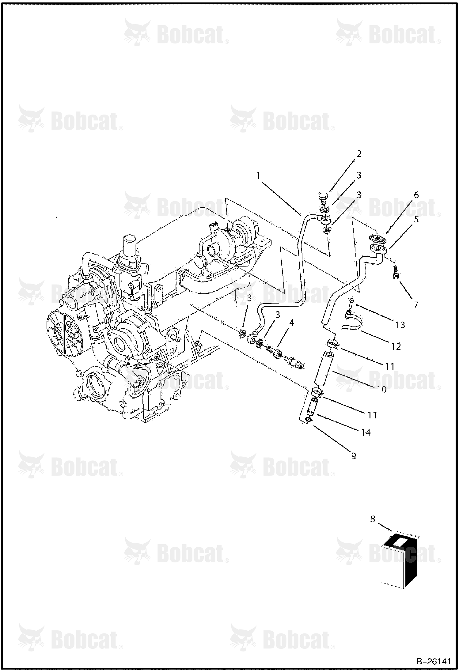 Oil Pipe (Tier II) 573011001 & Above