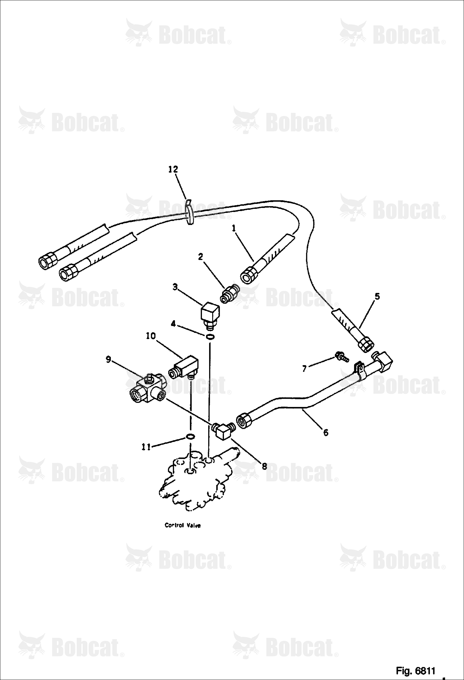 Hydraulic Piping ( Attachment Line )