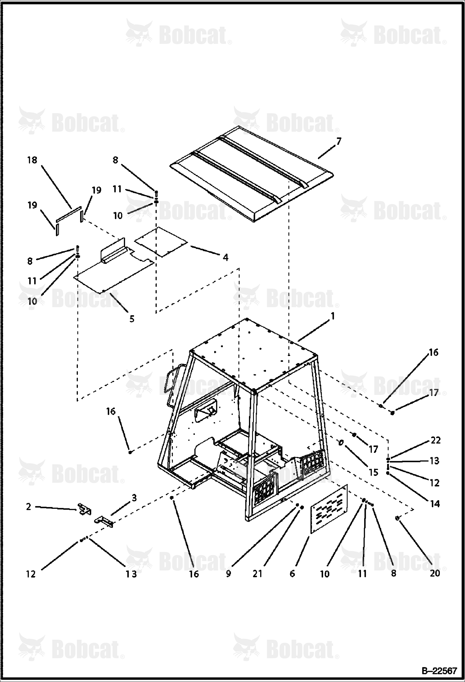Canopy (ROPS/FOPS)