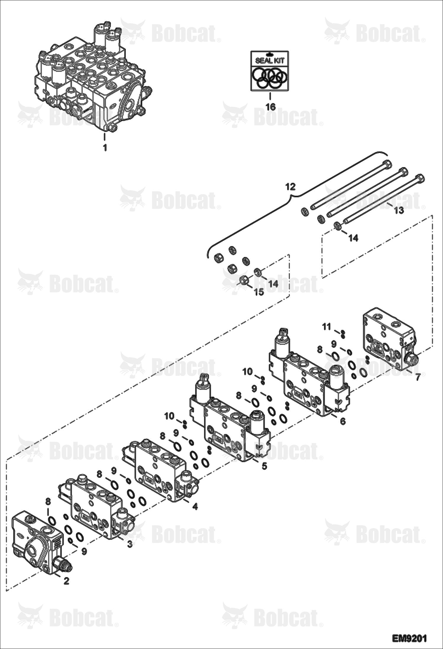 Control Valve  AC1C11239 & Above, AC1D12000 & Above