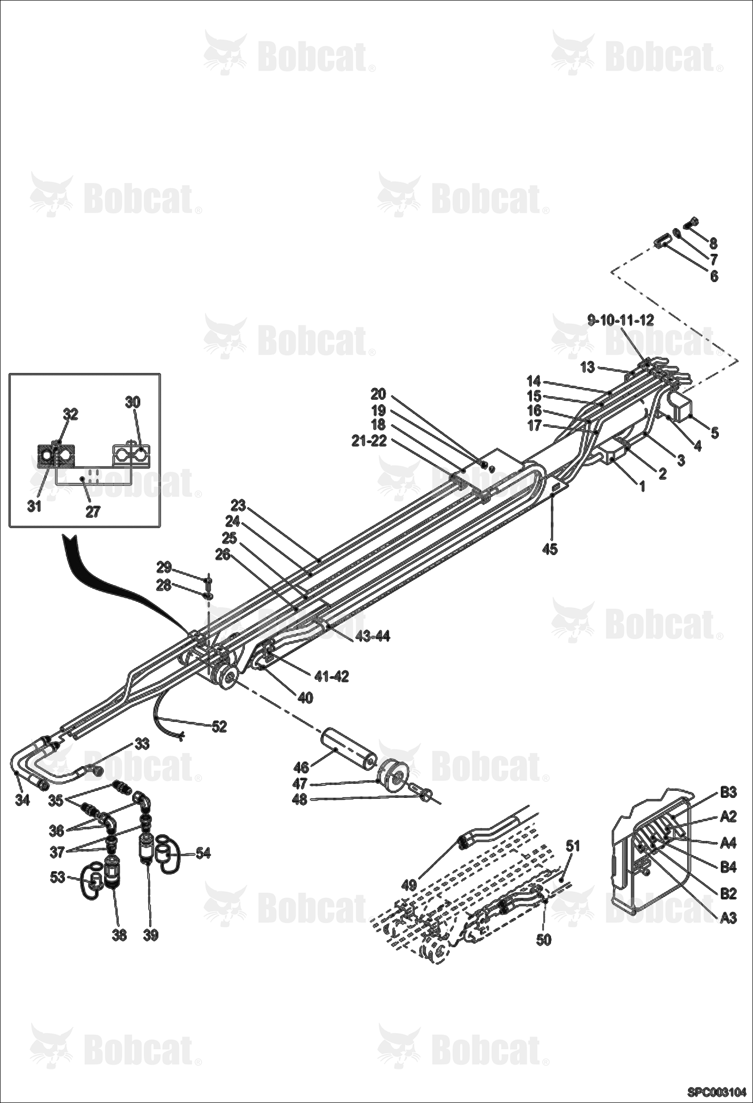 Boom Hydraulic Installation