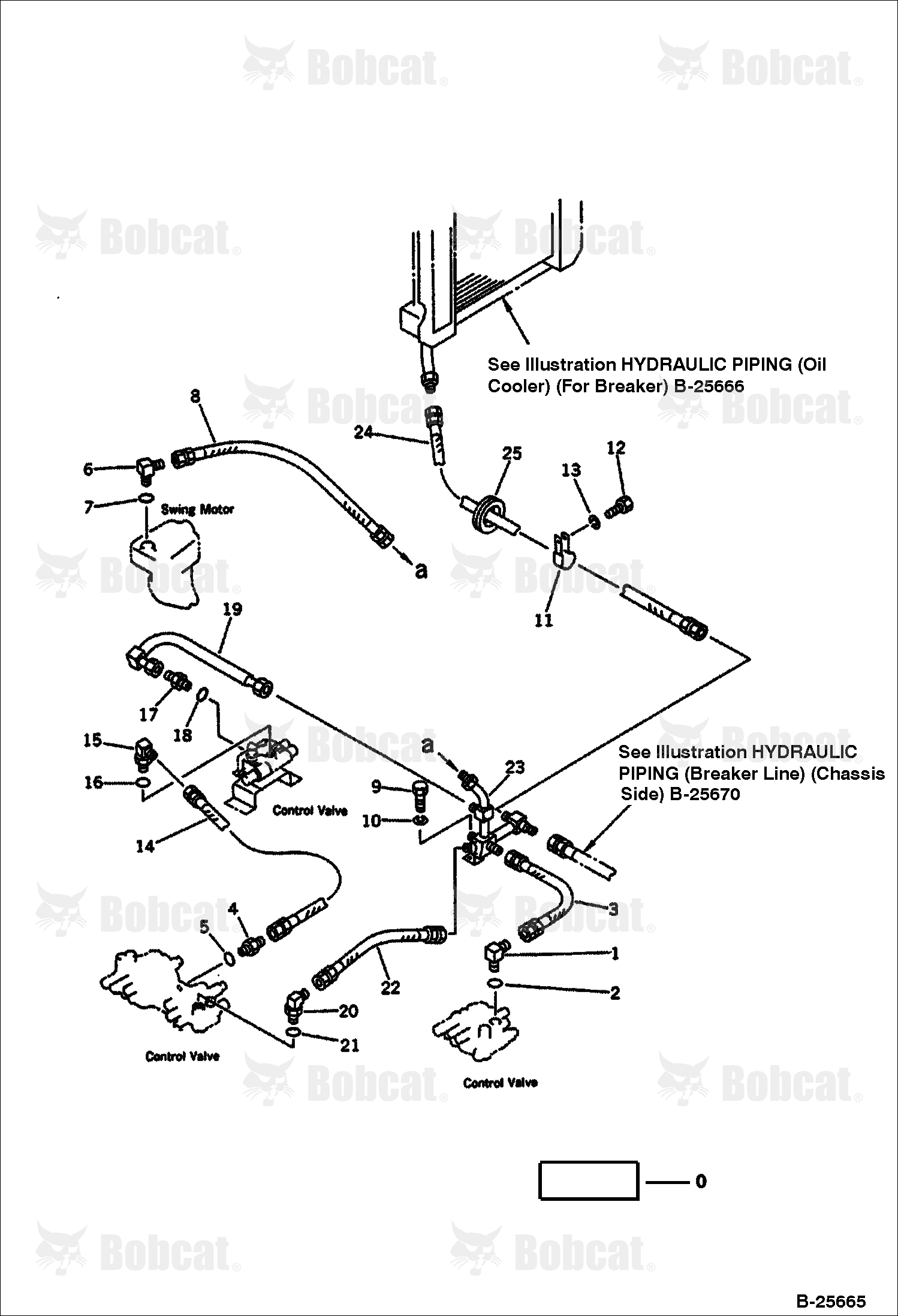 Hydraulic Piping (RETURN) (FOR BREAKER)