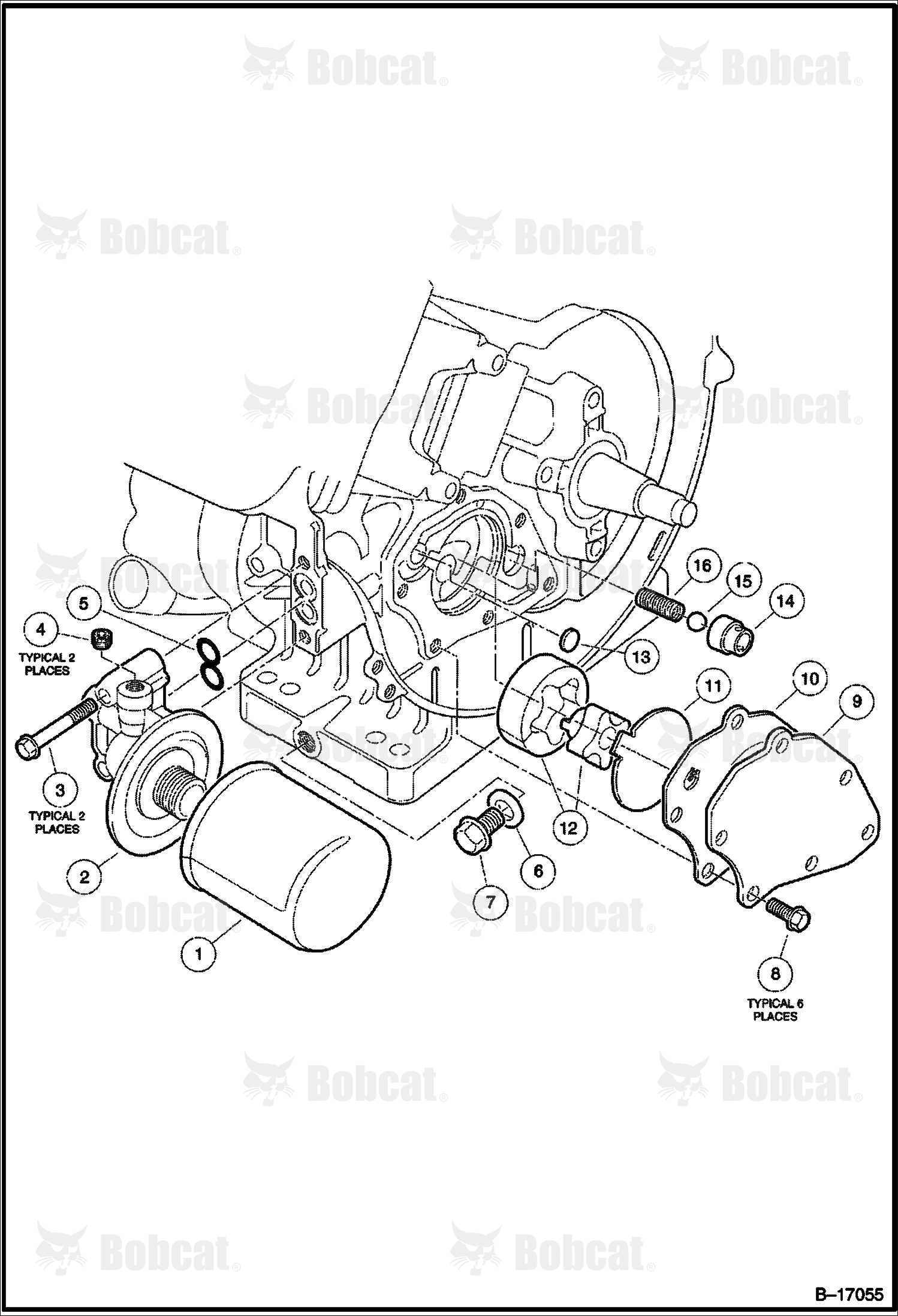 Oil Circulation (FE400 Engine)