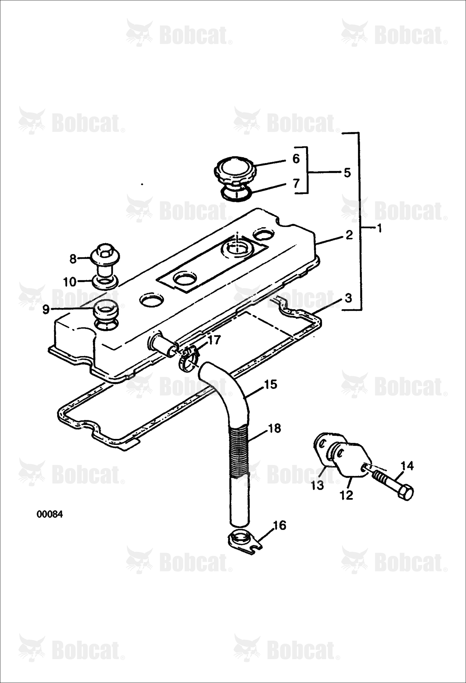 Oil Filler and Breather  367011001 - 367013509, 367311001 - 367312505