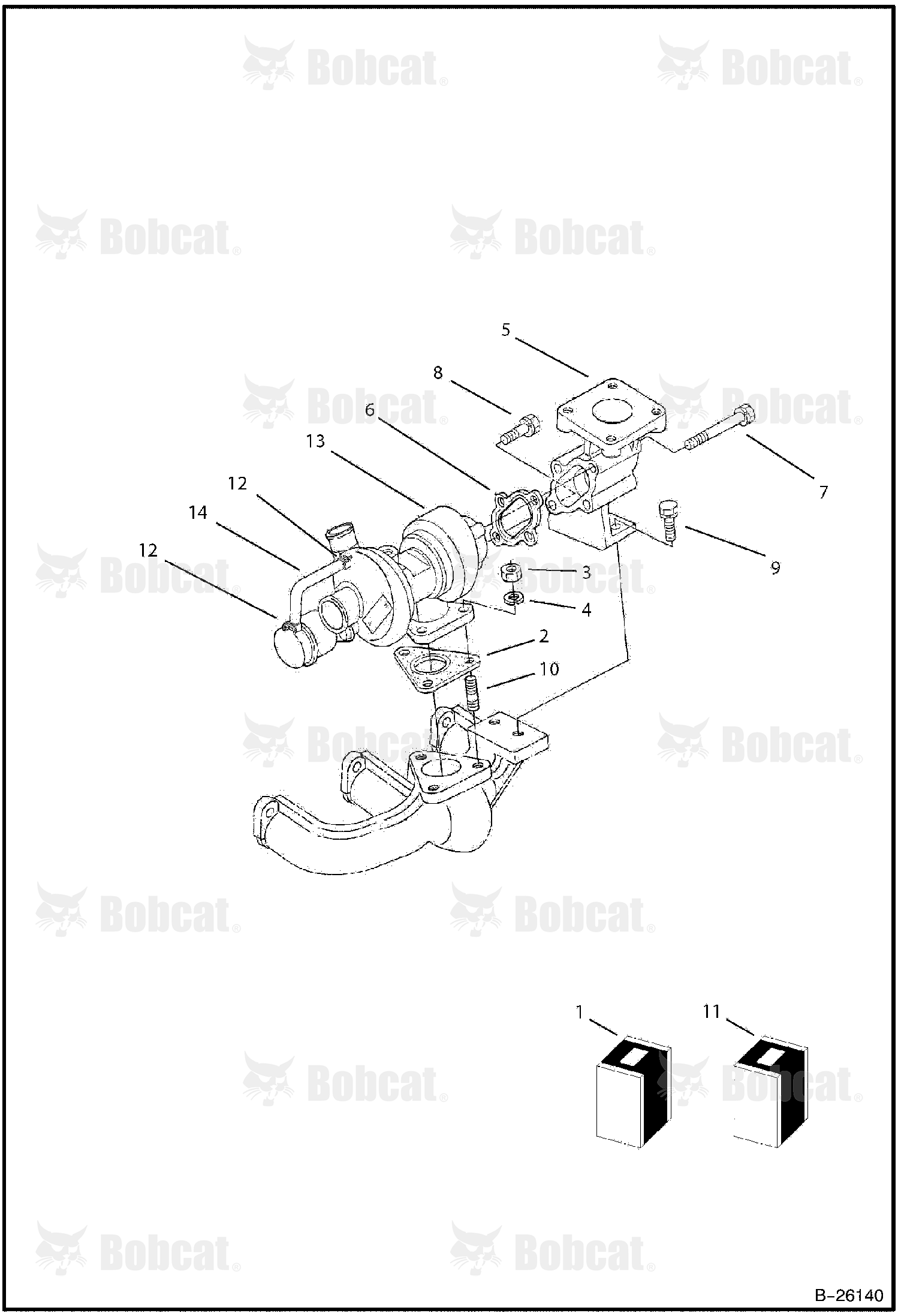 Turbo Charger (Tier II)  572911001 & Above