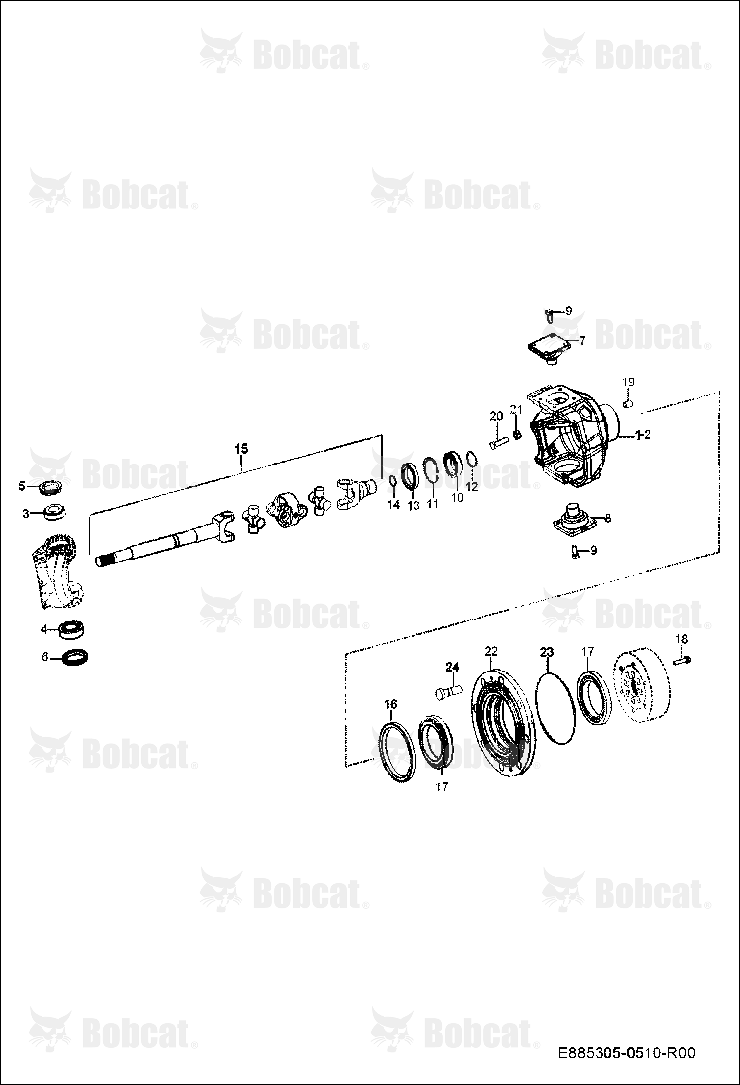 Front AXLE/ Joint Housing