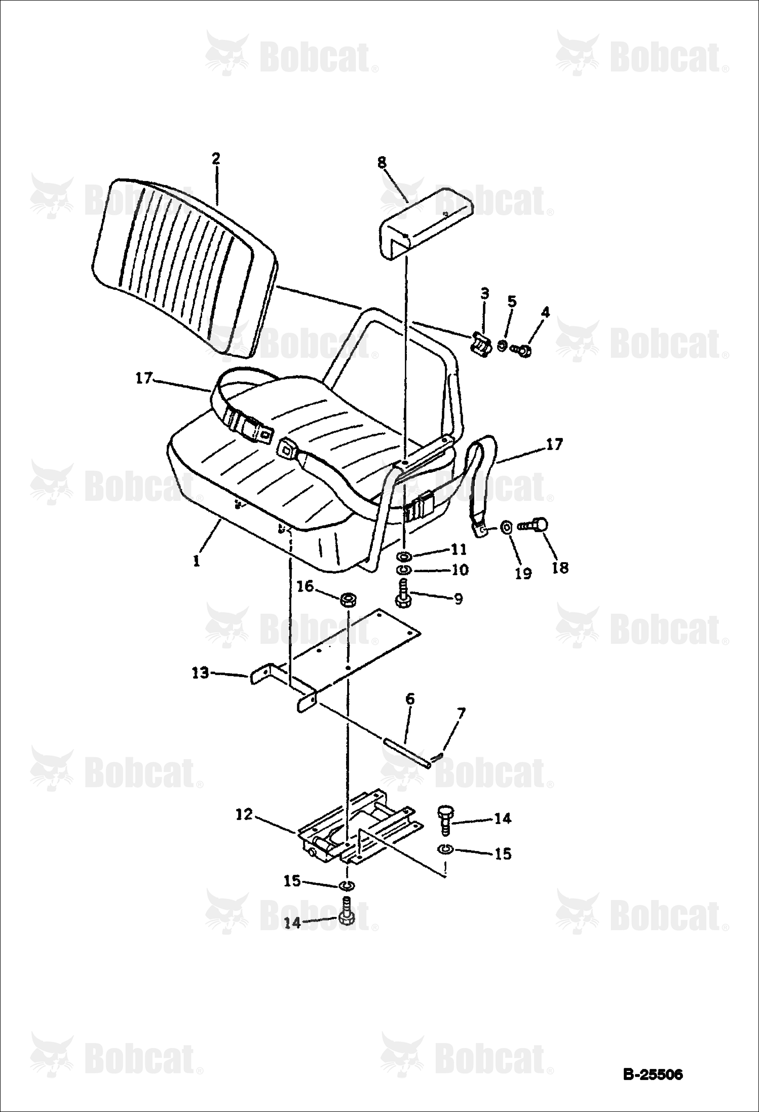 OPERATOR'S Seat (USA SPEC.)