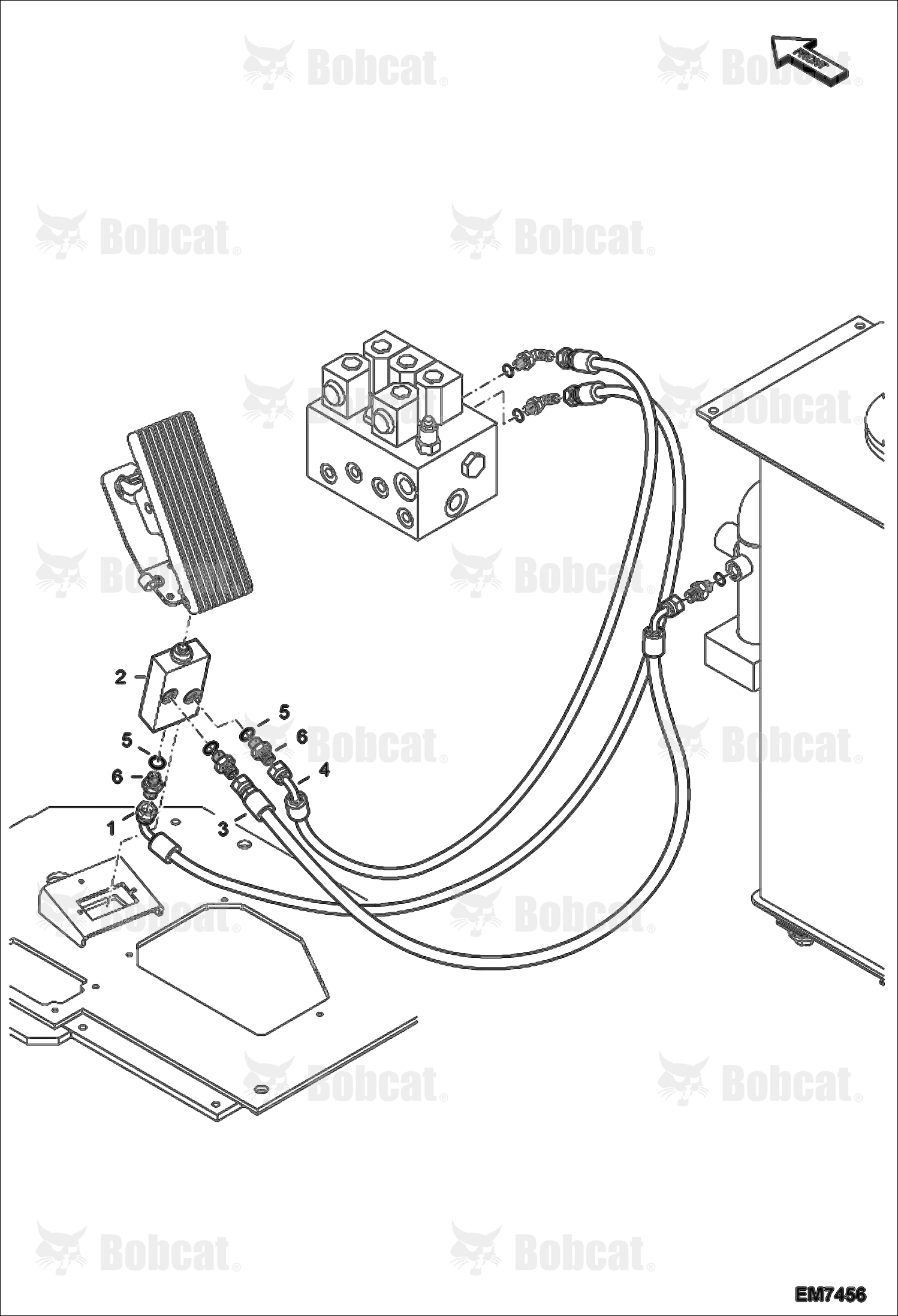Hydraulic Pilot Circuitry (Travel)
