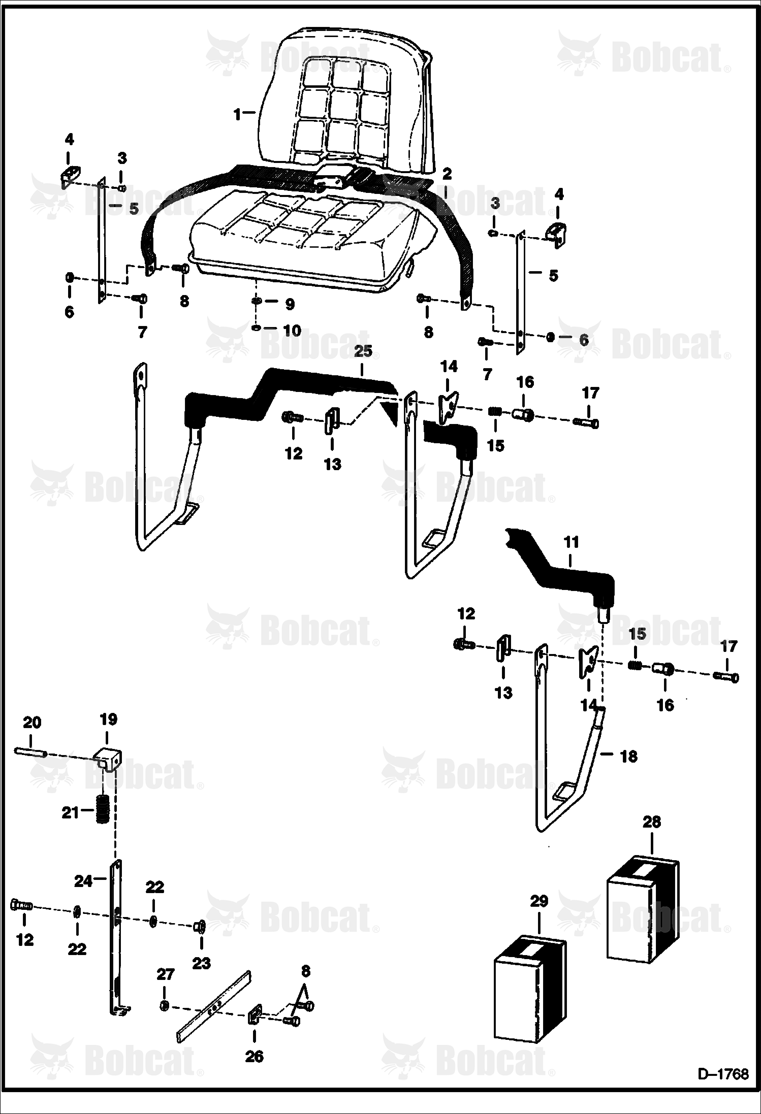 Seat & Seat Bar