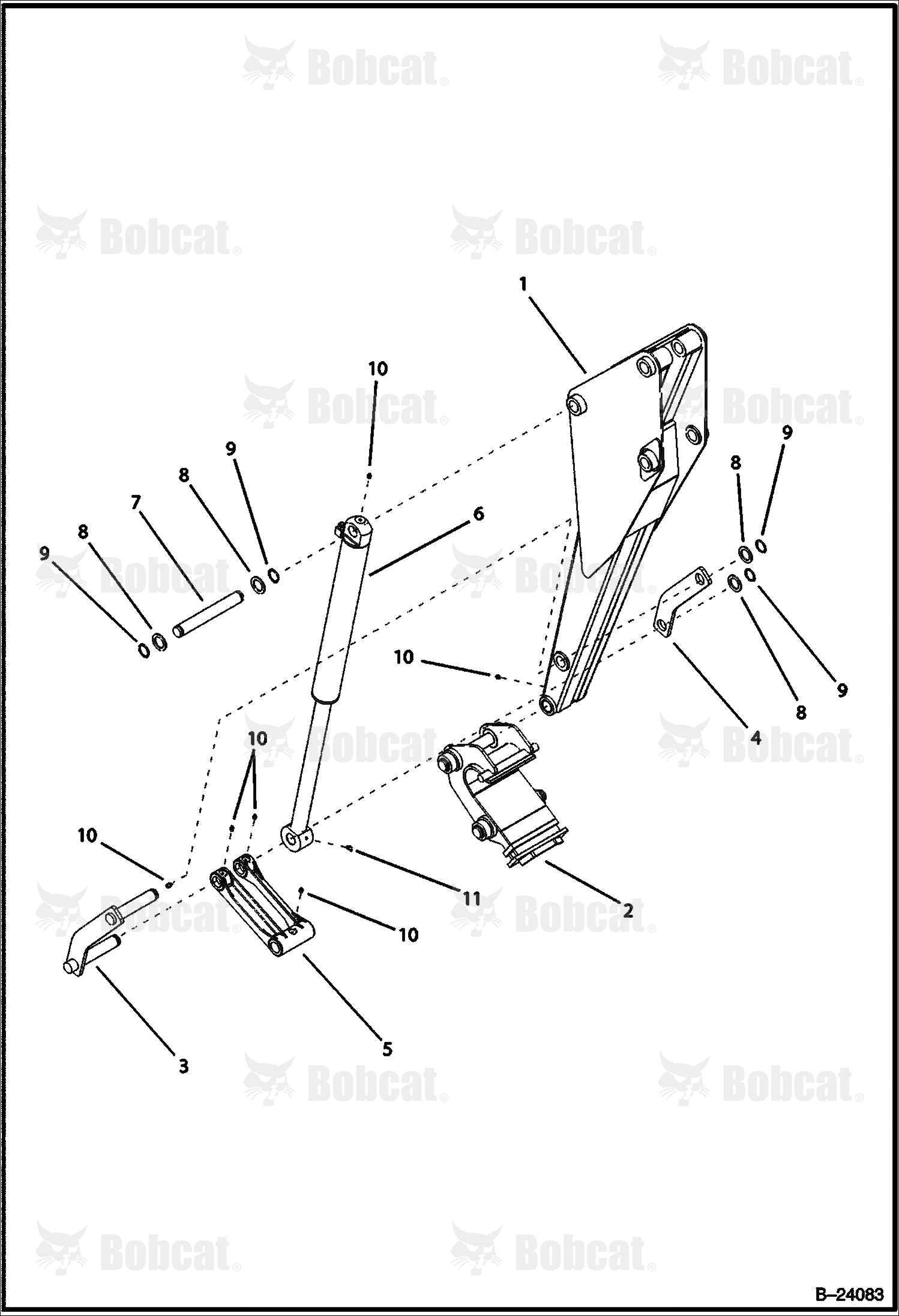 Arm ASSY (Center Mount Backhoe)