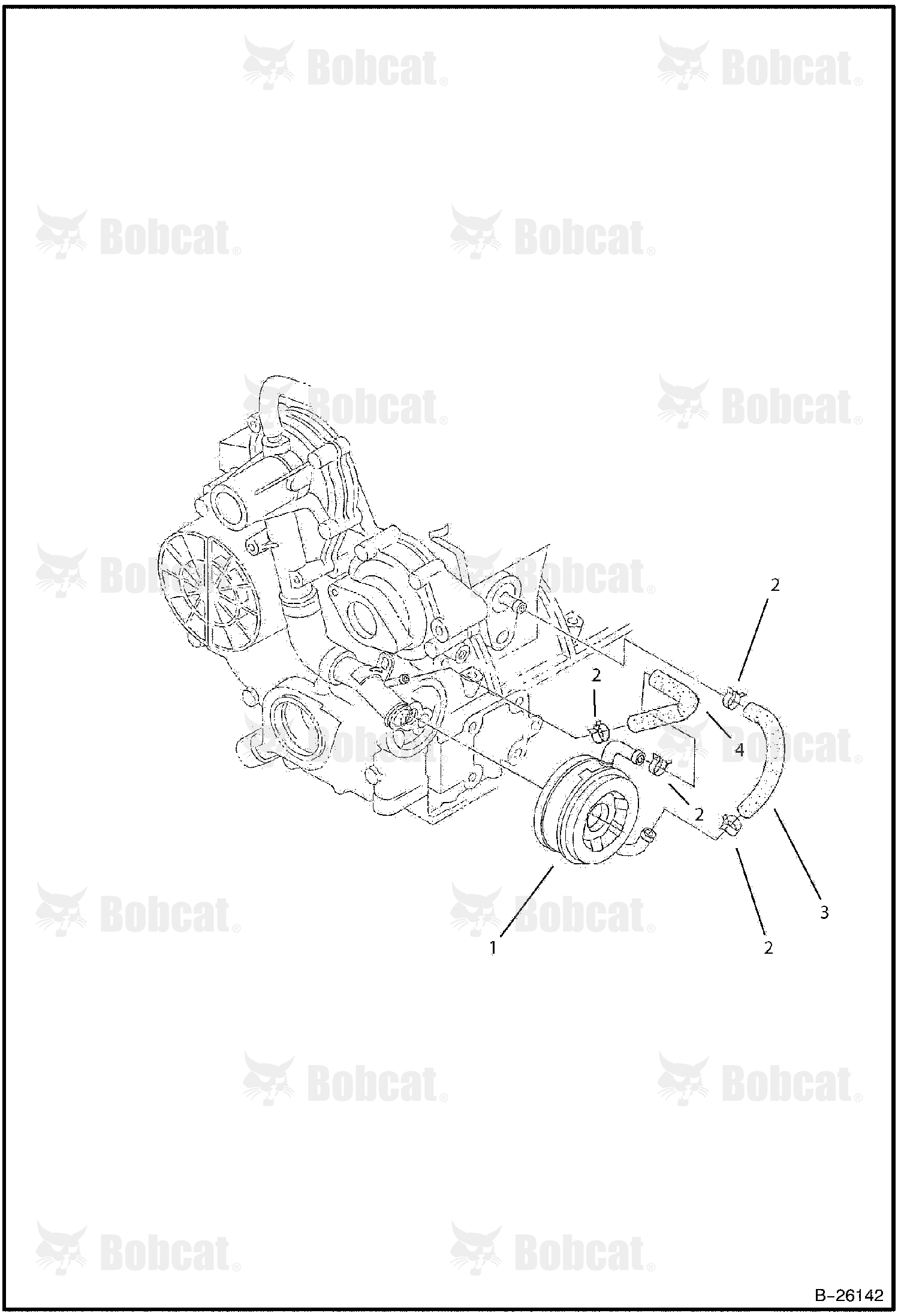 Oil Cooler (Tier II)  572911001 & Above