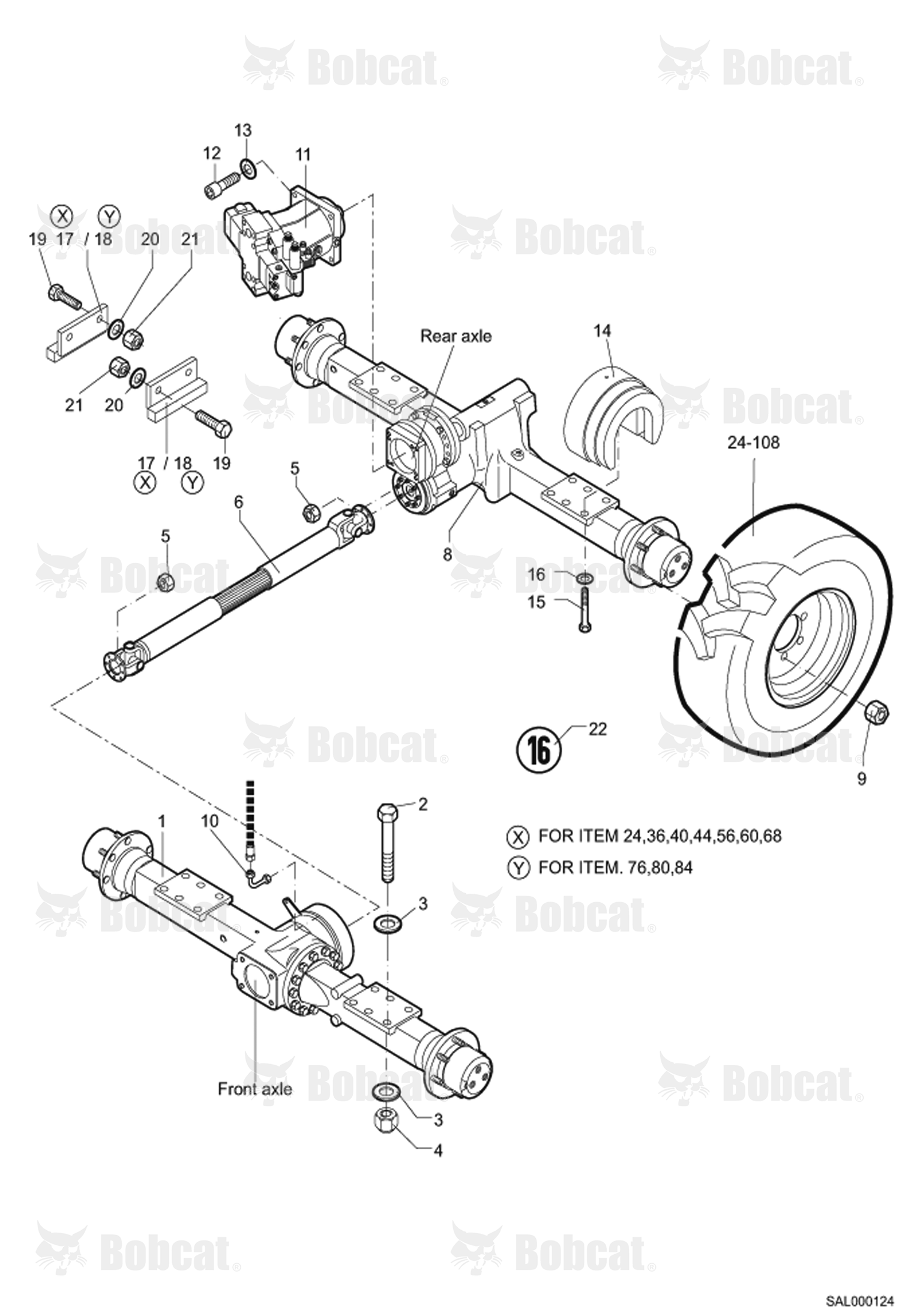 AXLE, Tires (36km/h Fast Travel version)