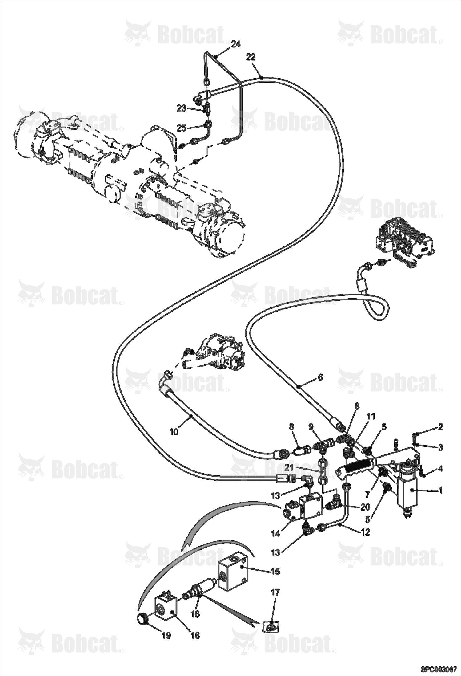 Parking Brake Hydraulic Installation