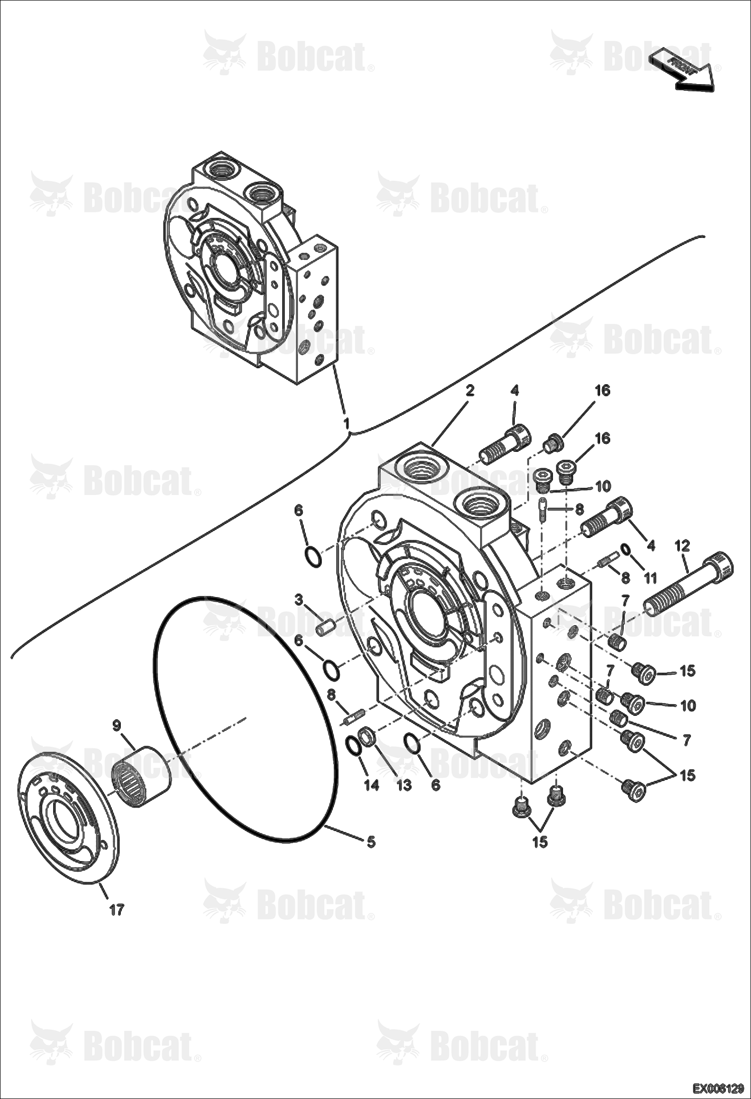 Hydrostatic Pump (Cover)