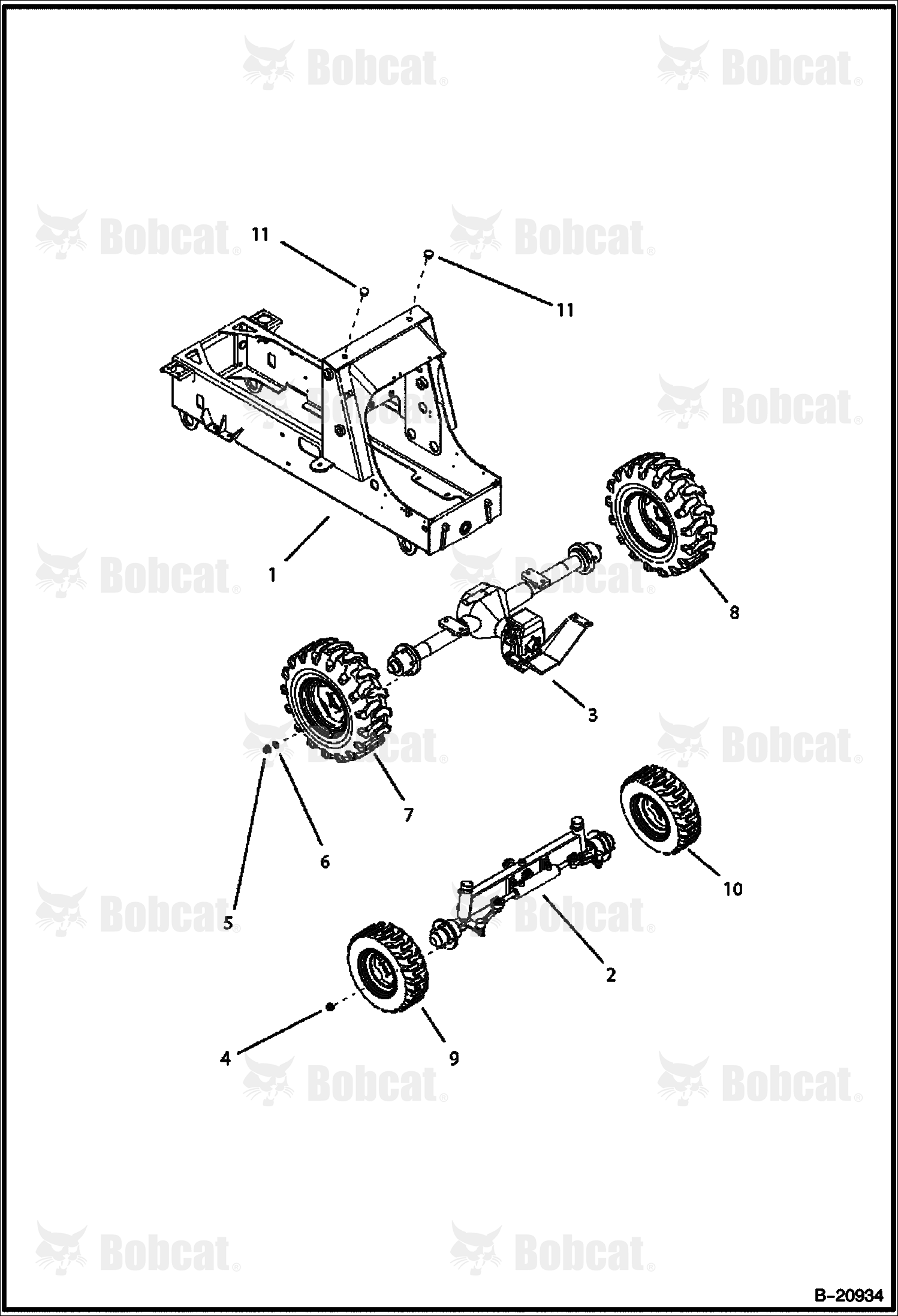 FRAME/AXLES/WHEELS