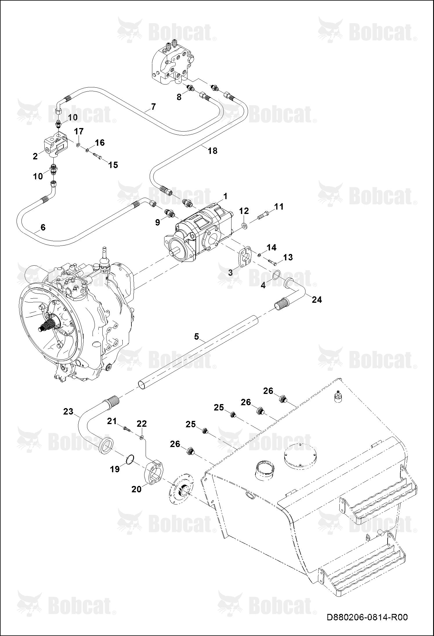 Intake and Priority Valve Circuit